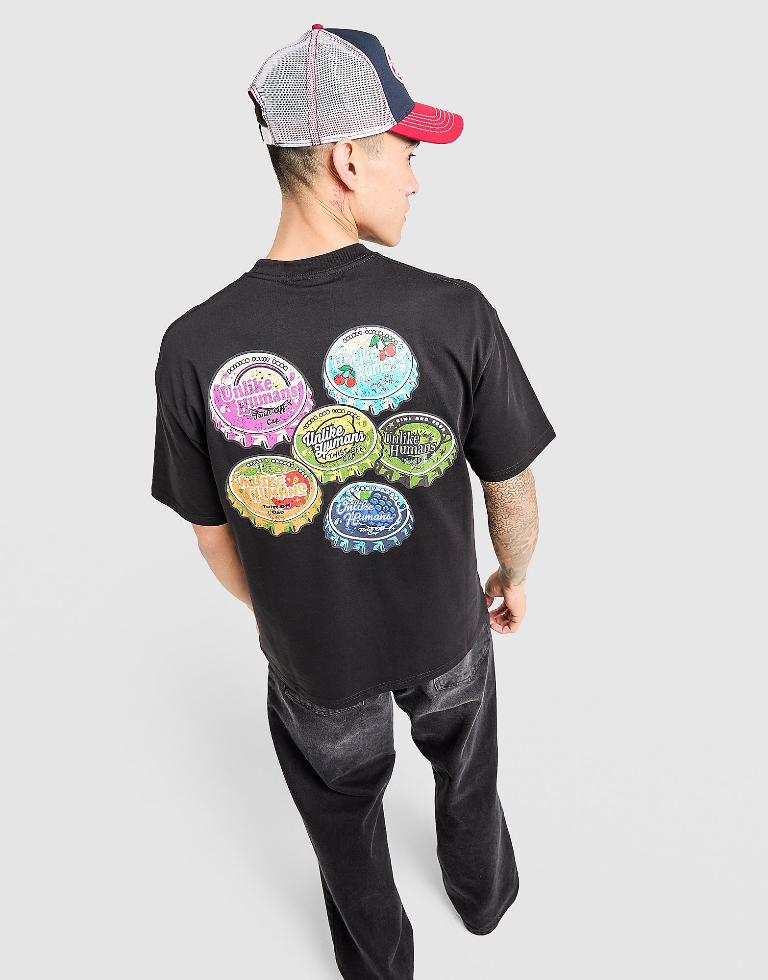 Unlike Humans Capped T Shirt