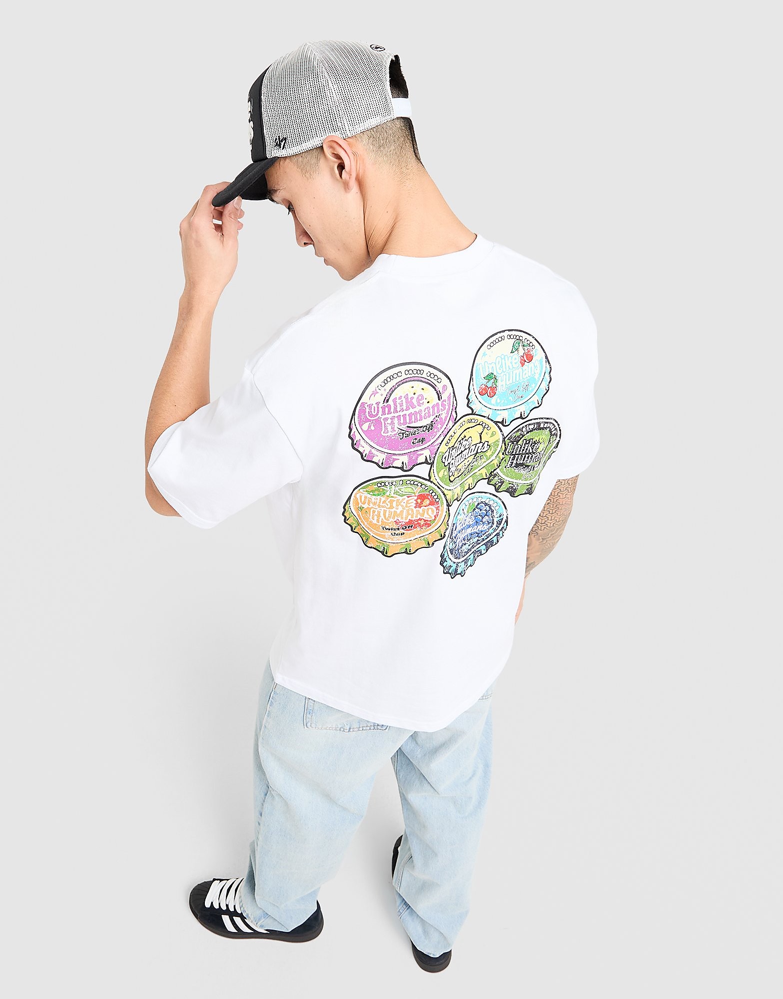 Unlike Humans Capped T Shirt