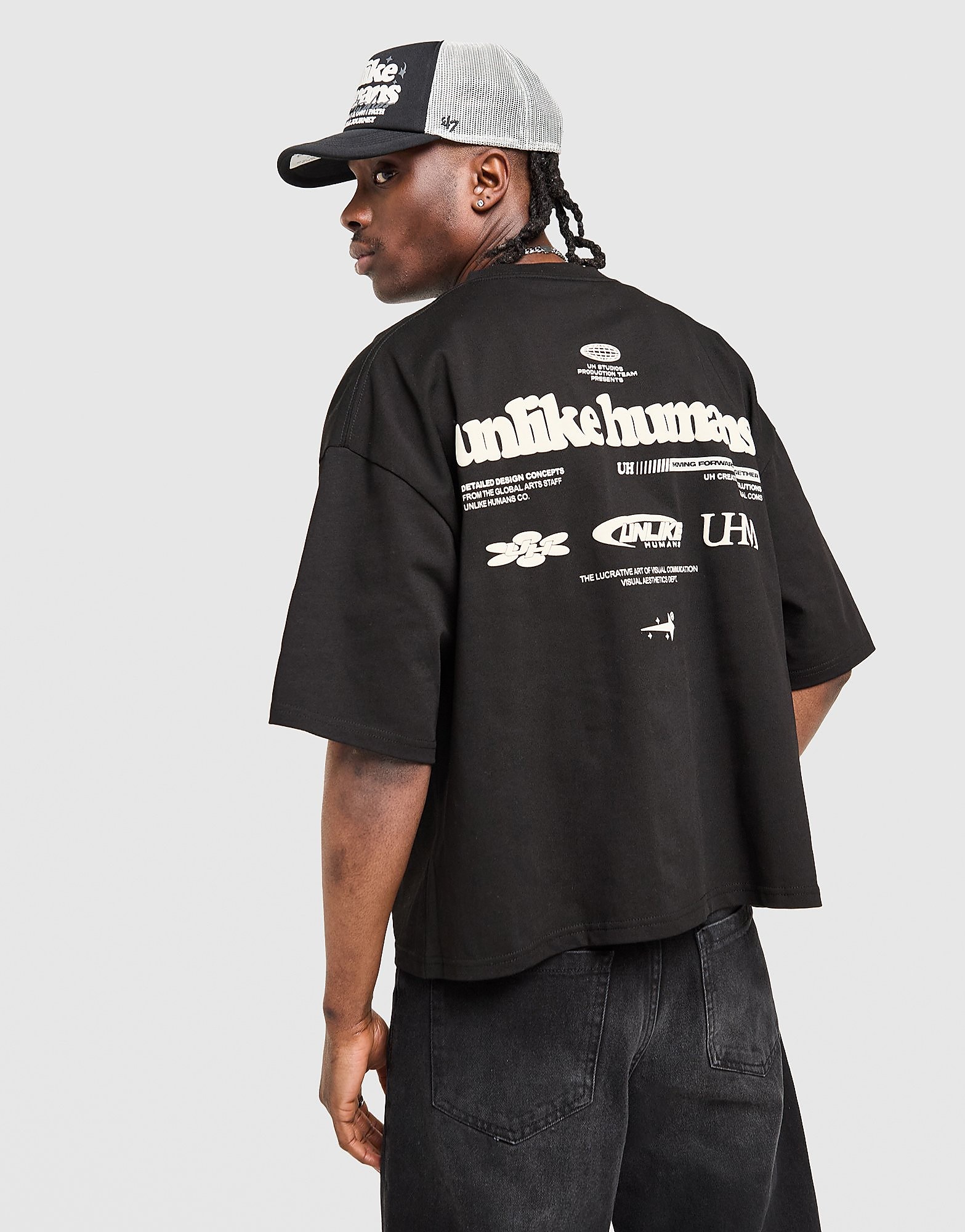 Unlike Humans T-shirt Highgrade - Noir, Noir