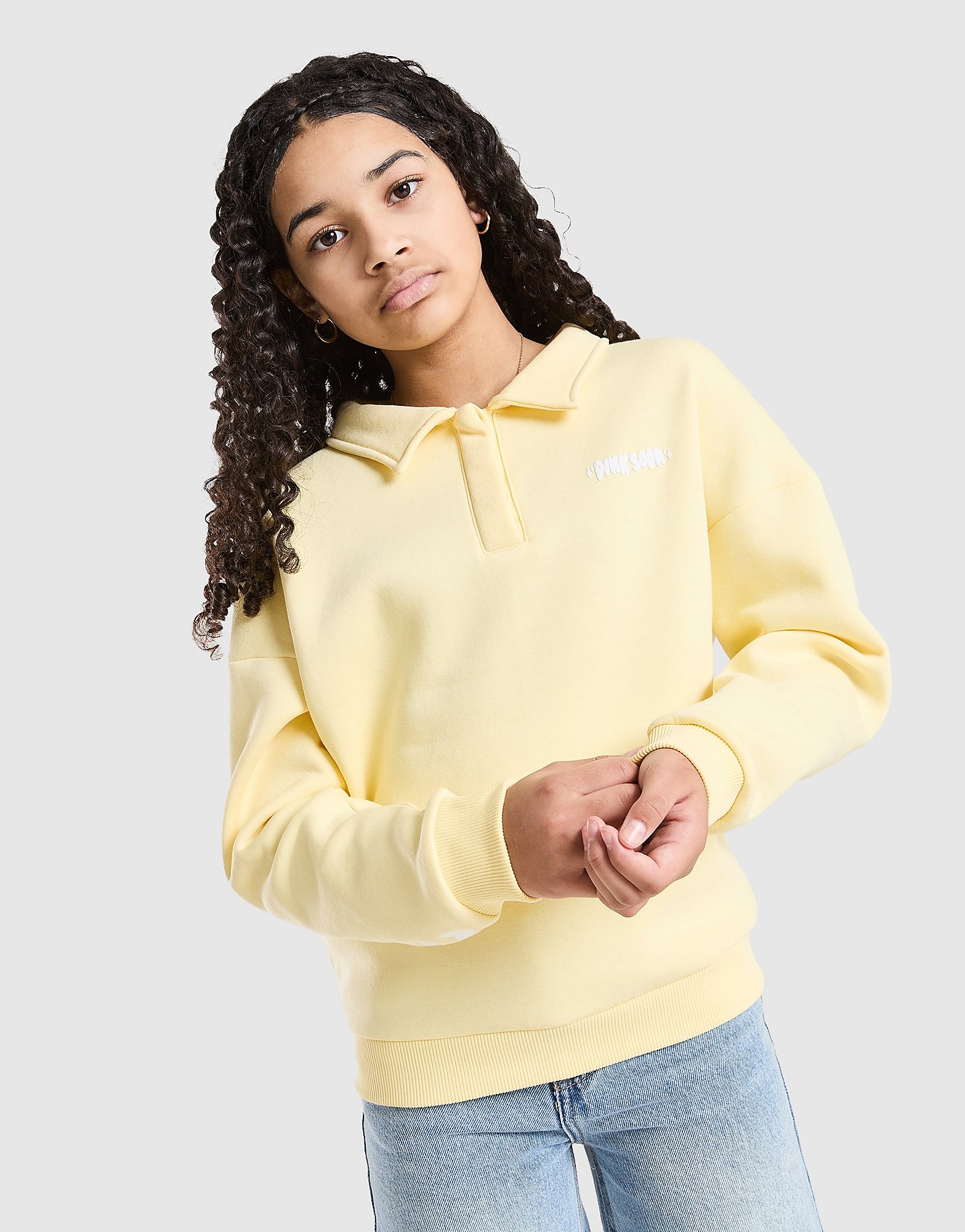 Soda Sport Girls' Marly Polo Shirt Junior Jaune Jaune