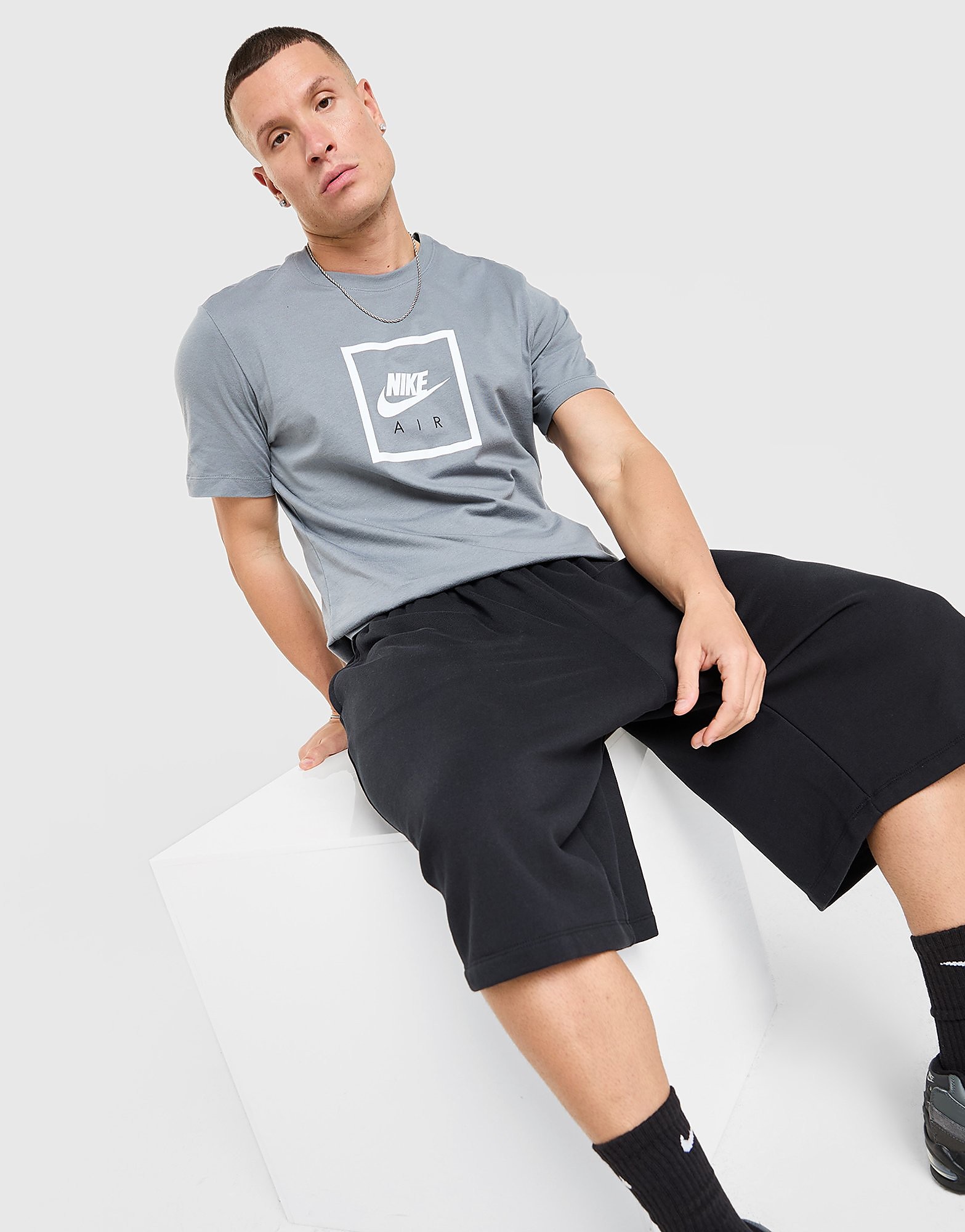 Air T-Shirt - Herren, Grau - male - Size: M