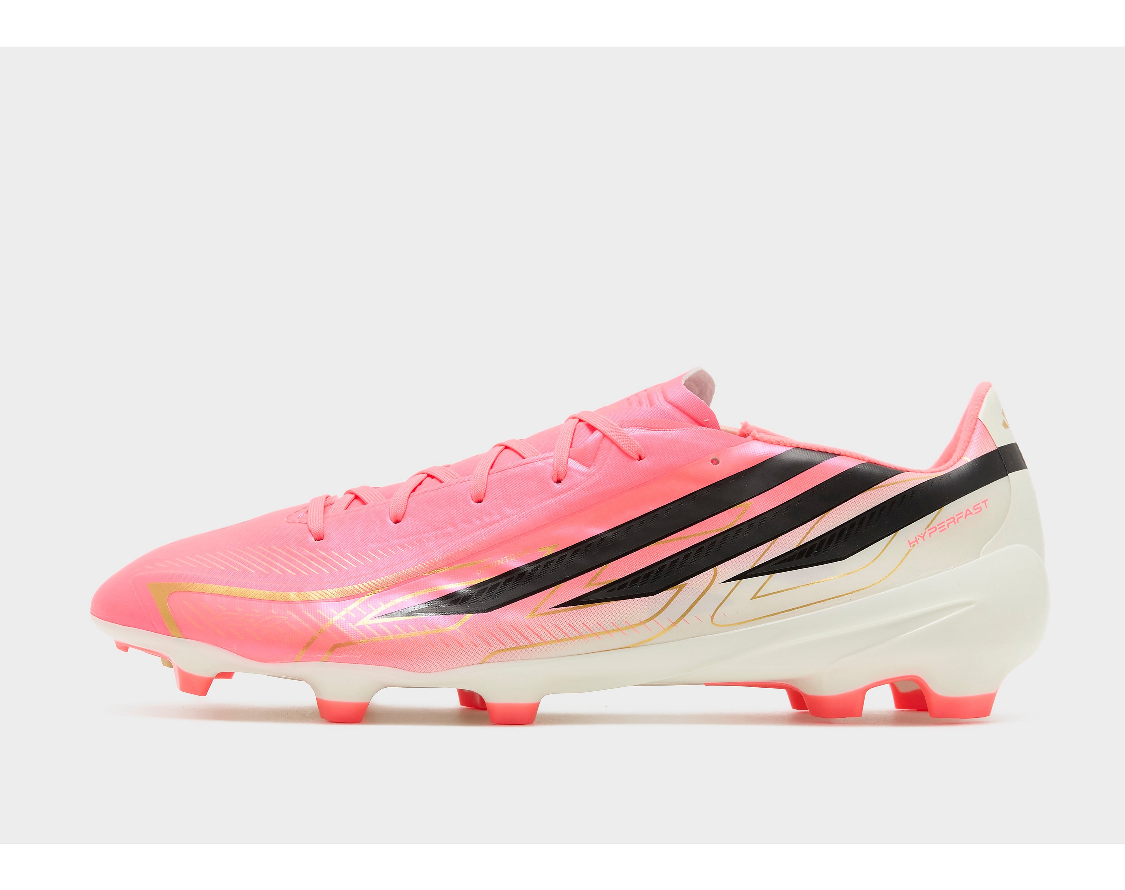 Adidas Performance Fotbollsko 'F50 Hyperfast League' kräm / mörkrosa låga sneakers dam – bild 6