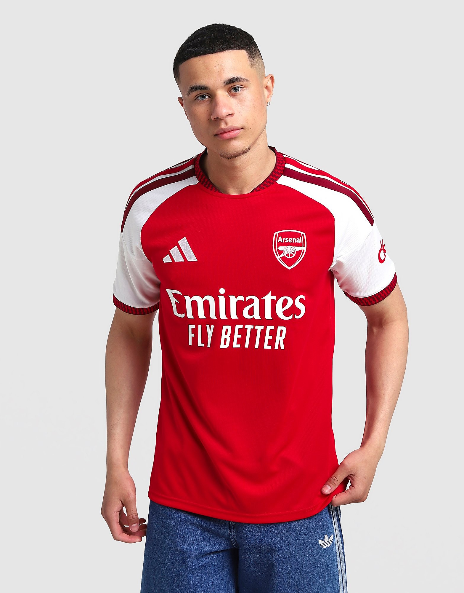 Mens Arsenal FC 2026/27 Home Shirt - Rosso, rosso rosso Uomo taglia M