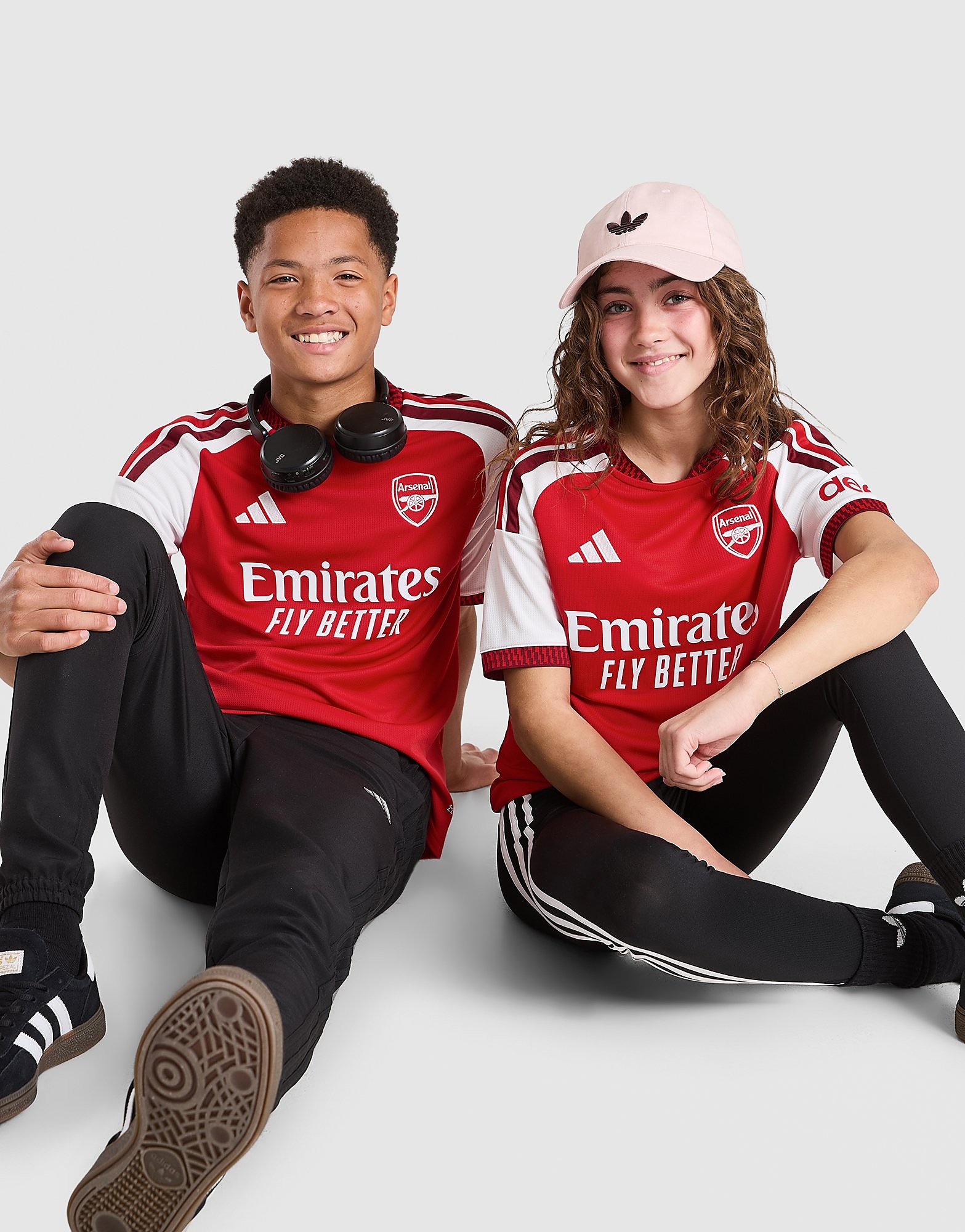 Arsenal FC 2026/27 Home Shirt Junior - Rosso, rosso rosso Bambino taglia 7-8Y