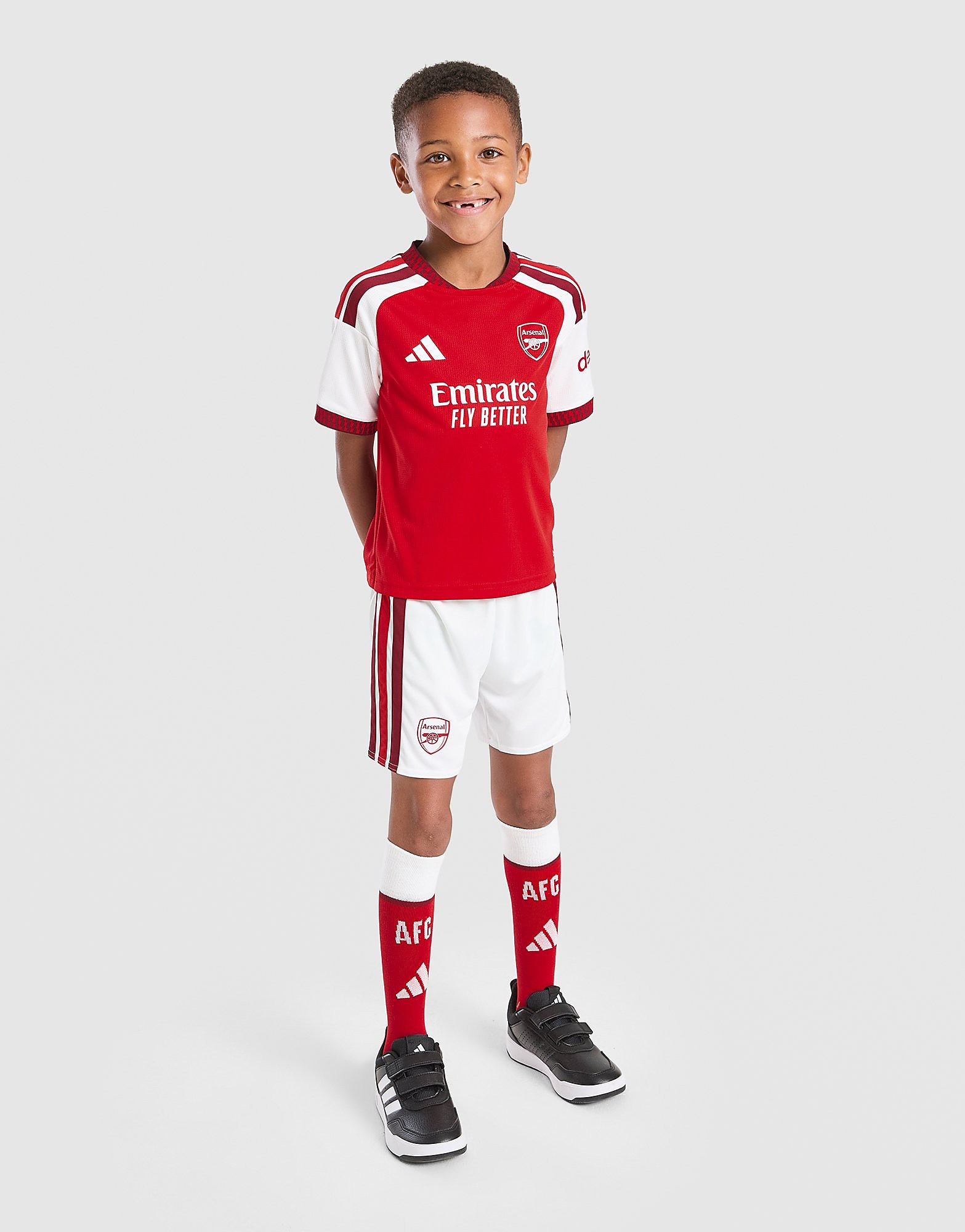 Arsenal FC 2026/27 Home Kit Children - Rosso, rosso rosso Bambino taglia 4-5Y