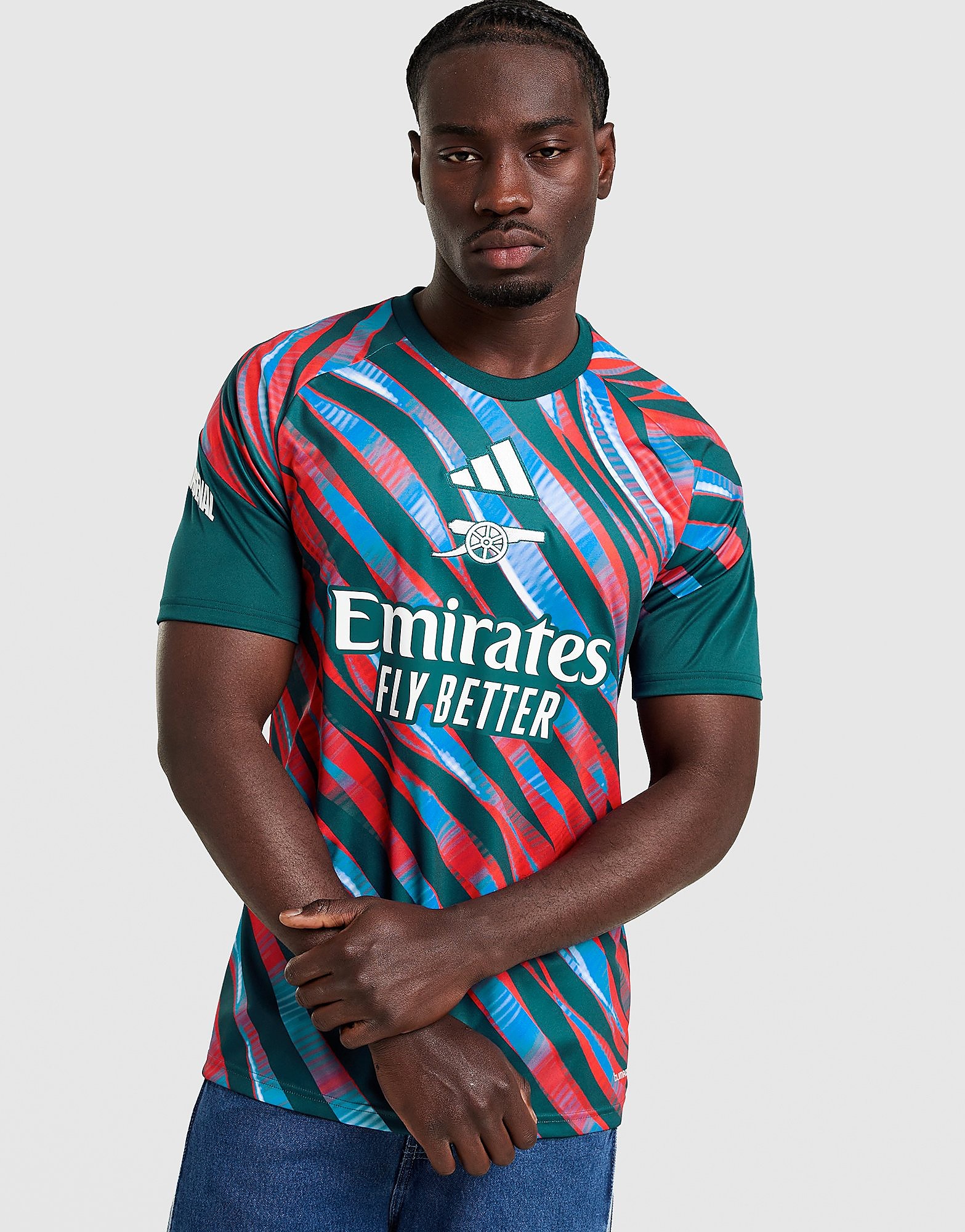 Fc Arsenal 26/27 Pre-match Shirt - Herren, Grün - male - Size: S