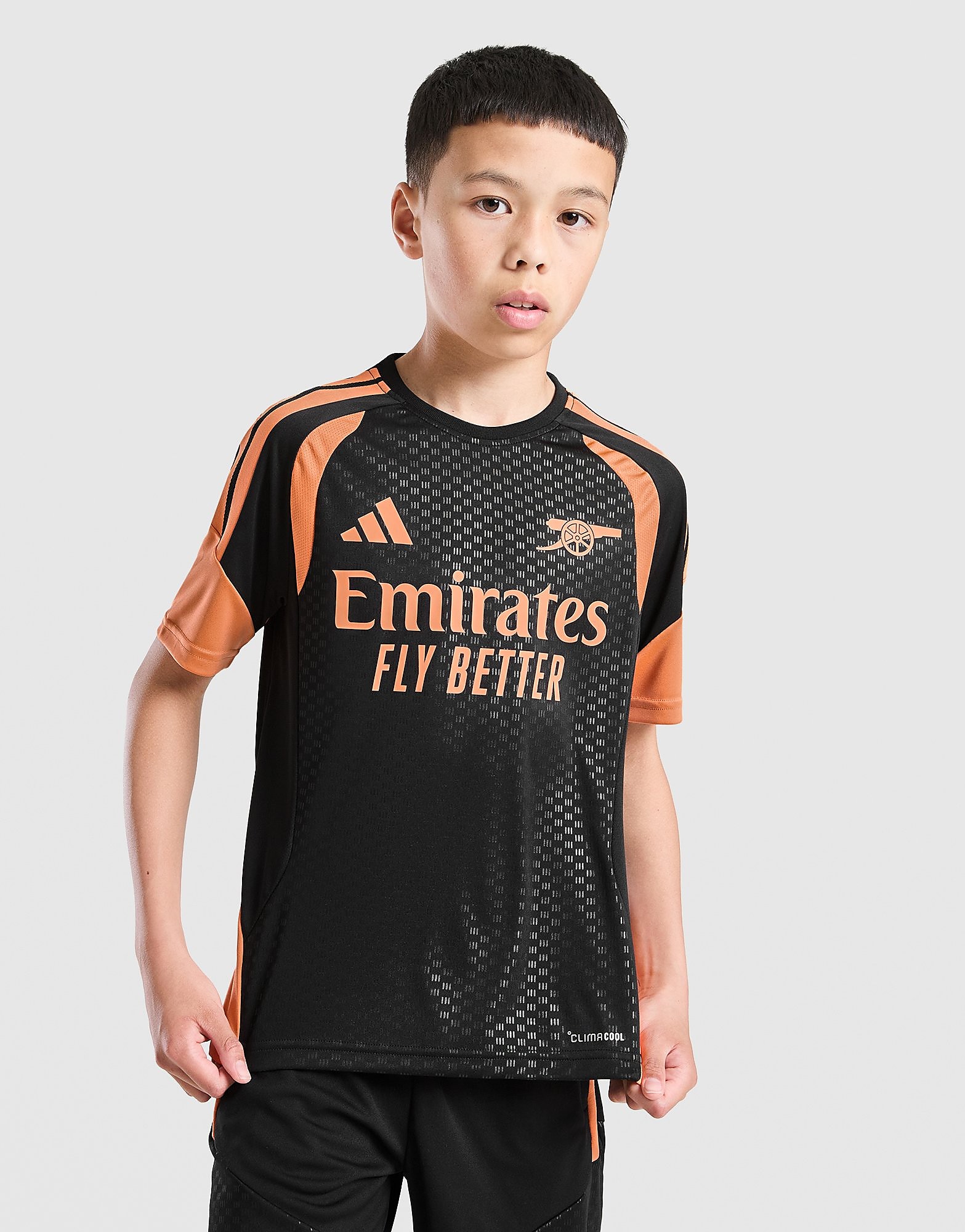 Maglia Allenamento Arsenal FC Junior - Nero, nero nero Bambino taglia 9-10Y