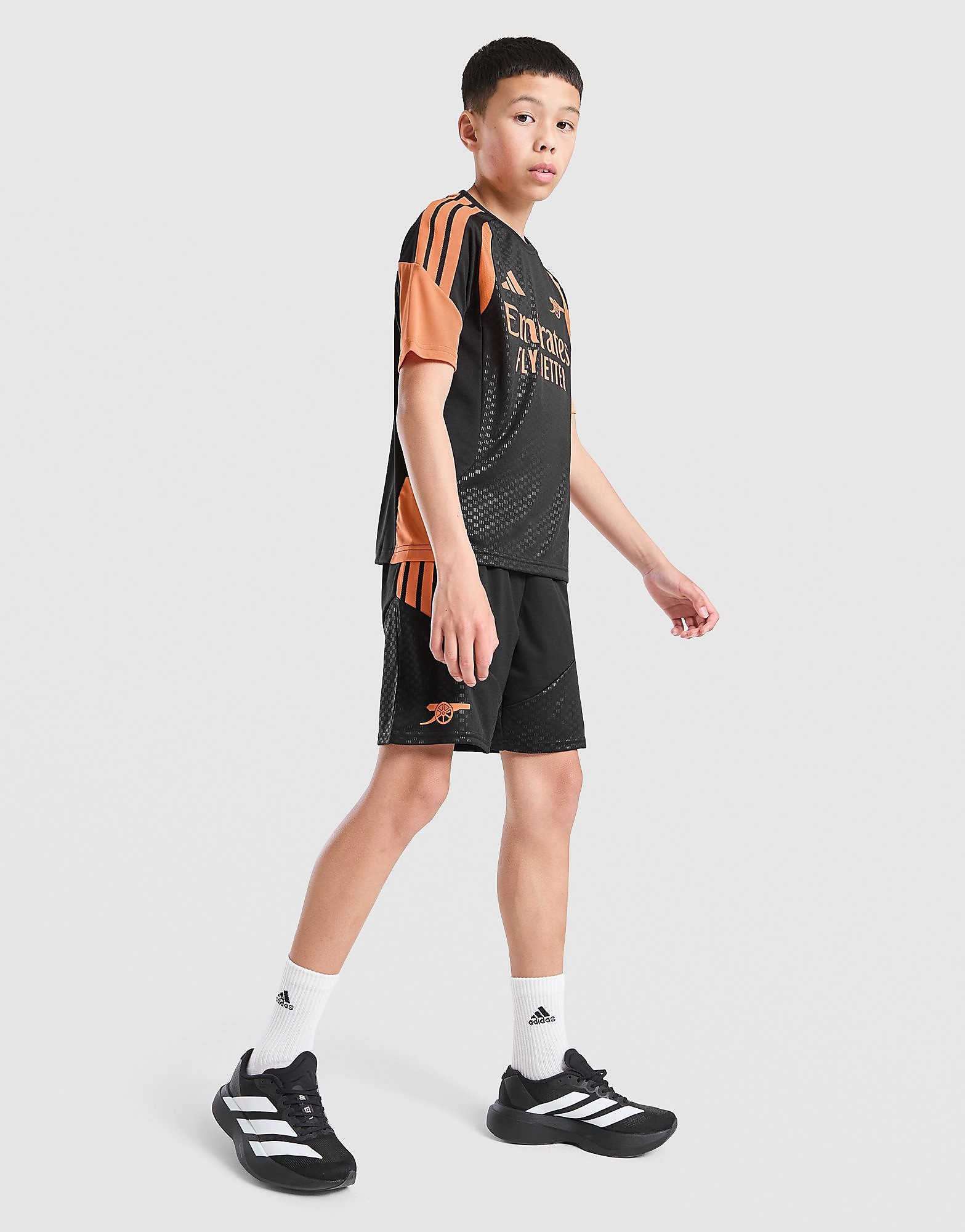 Pantaloncini Arsenal FC d'Allenamento - Nero, nero nero Bambino taglia 11-12Y
