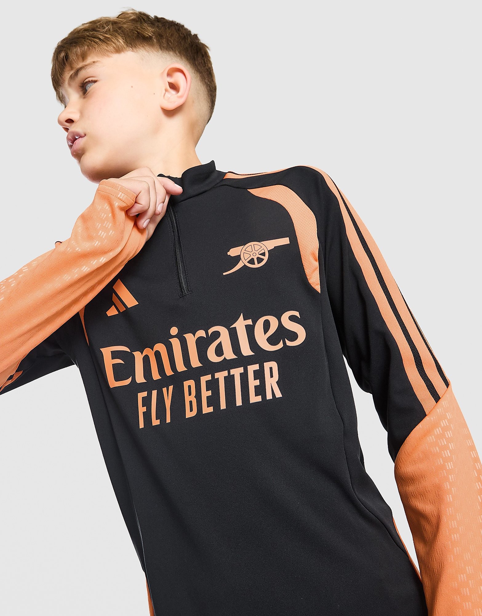 Fc Arsenal 26/27 Tiro Kids Trainingsoberteil, Schwarz - unisex - Size: 13-14Y