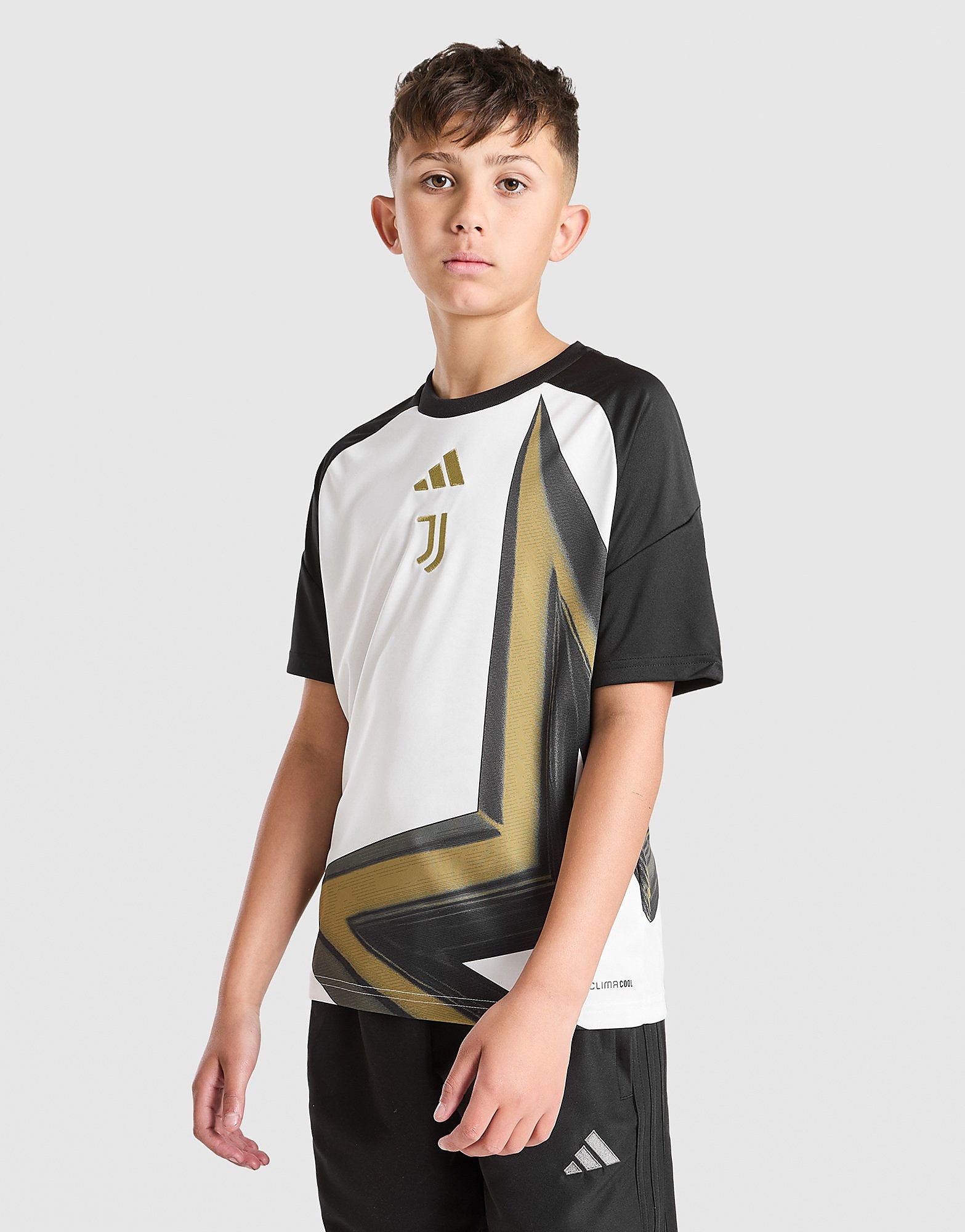 Juventus 2026/27 Pre Match Shirt Junior - Bianco, bianco bianco Bambino taglia 13-14Y
