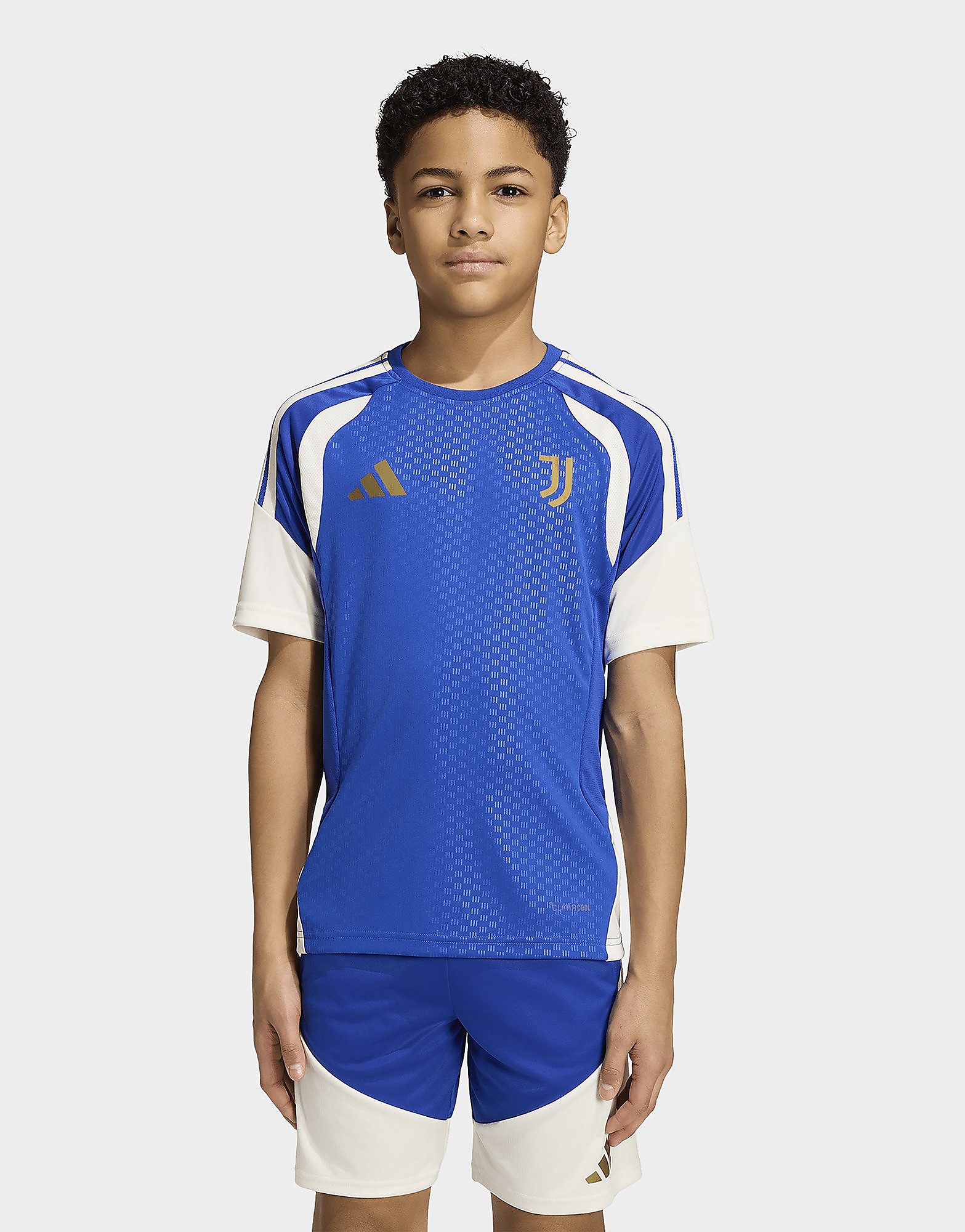 Maglia Allenamento Juventus Tiro 26 Junior - Blu, blu blu Bambino taglia 7-8Y