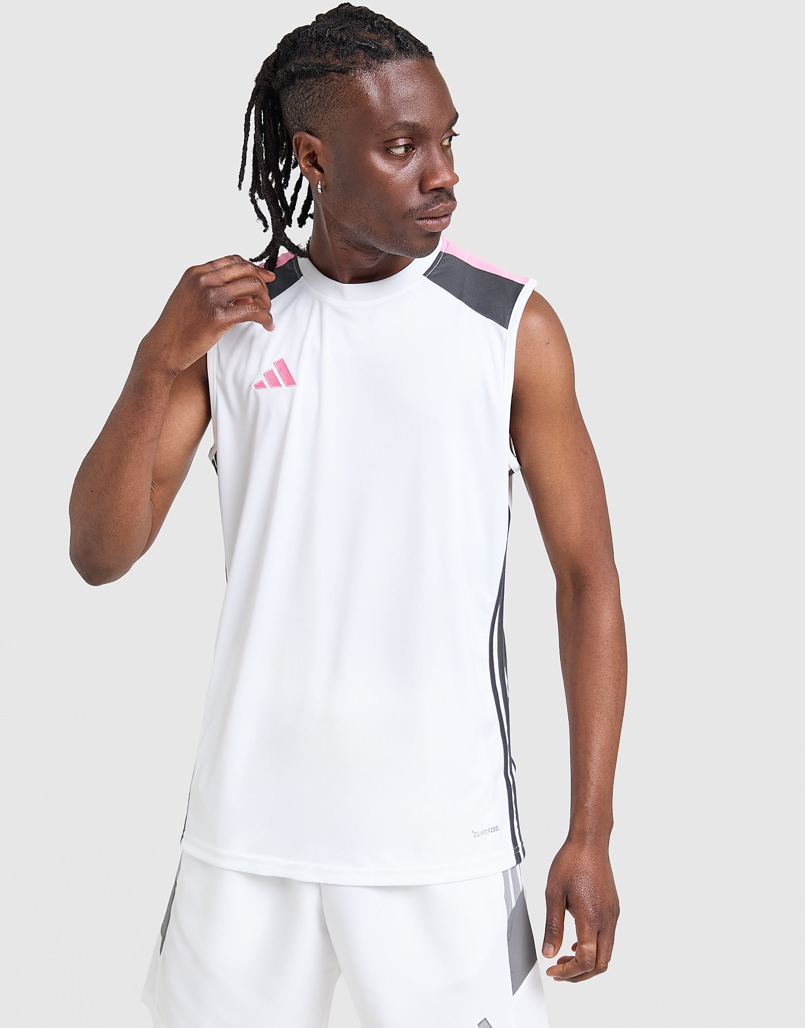 Tiro 26 Vest - Herren, Weiss - male - Size: S