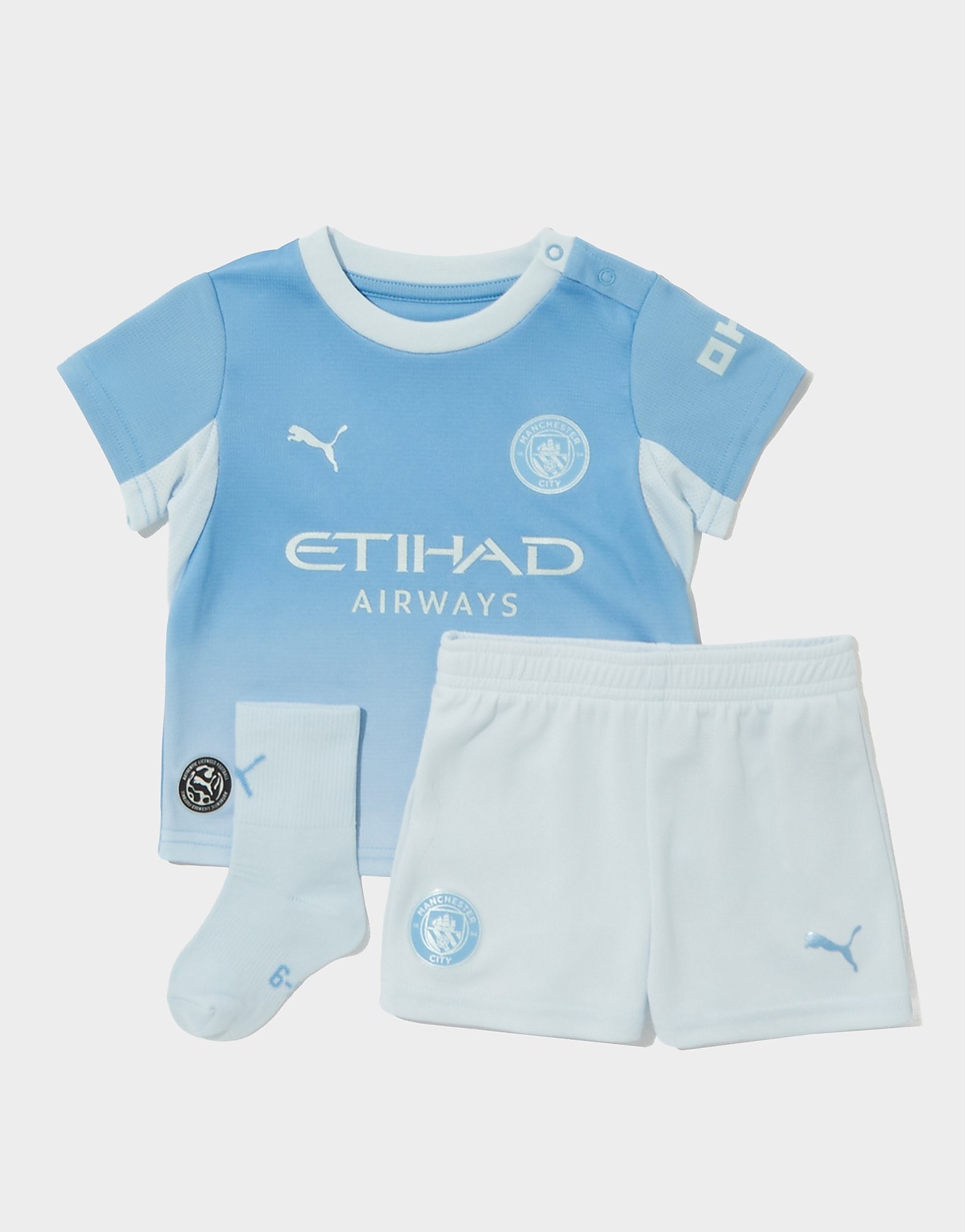 Manchester City FC 2026/27 Home Kit Infant - Blu, blu blu Bambino taglia 12-18M