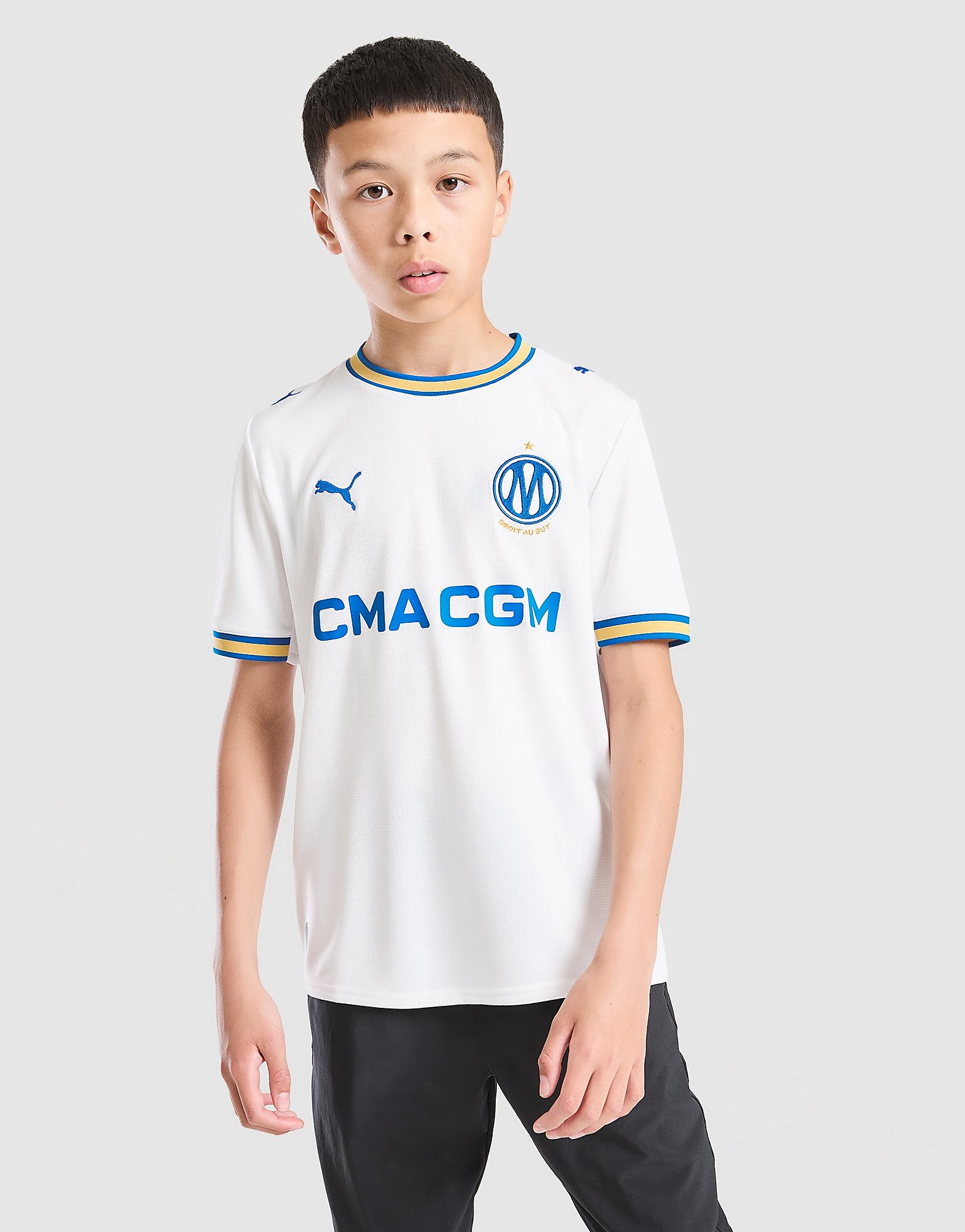 Olympique Marseille 2026/27 Home Shirt Junior, Weiss - unisex - Size: 11-12Y