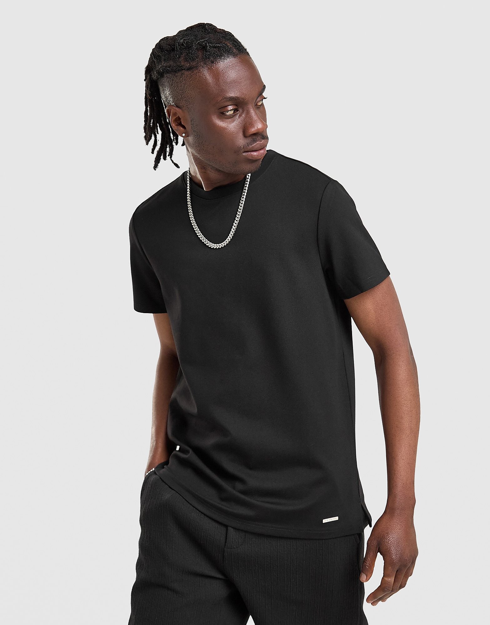 Mens Premium T-Shirt - Nero, nero nero Uomo taglia M