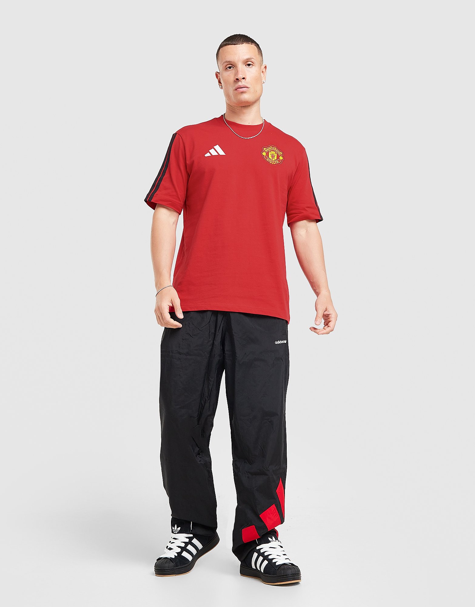 Manchester United Dna T-shirt - Herren, Rot - male - Size: L