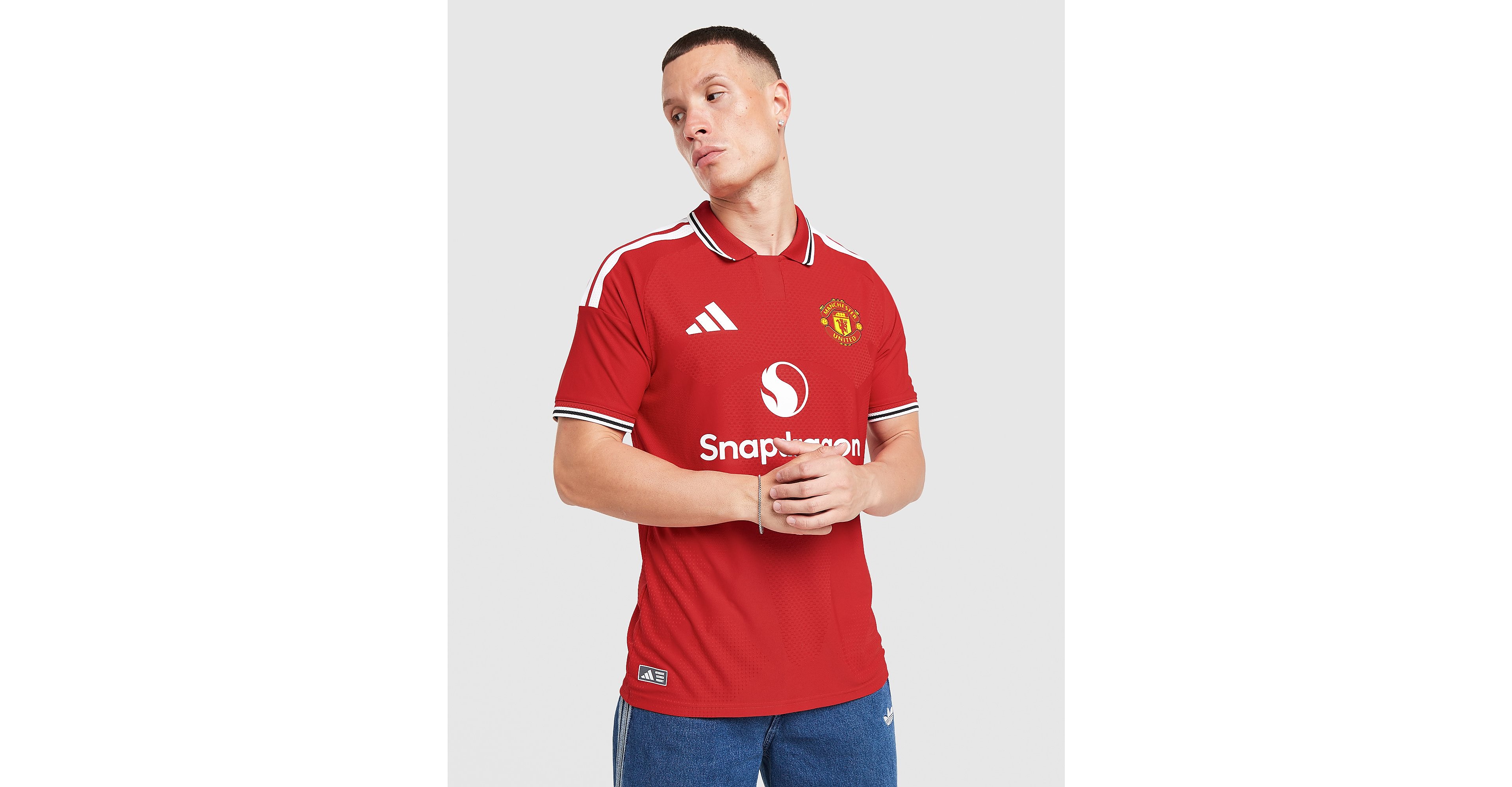 Adidas Manchester United 26/27 Authentic Hemmatröja herr – bild 5