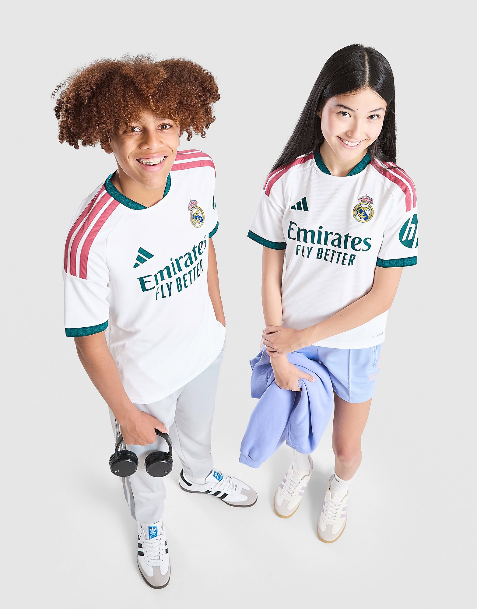 Real Madrid 2026/27 Home Shirt Junior - Bianco, bianco bianco Bambino taglia 9-10Y