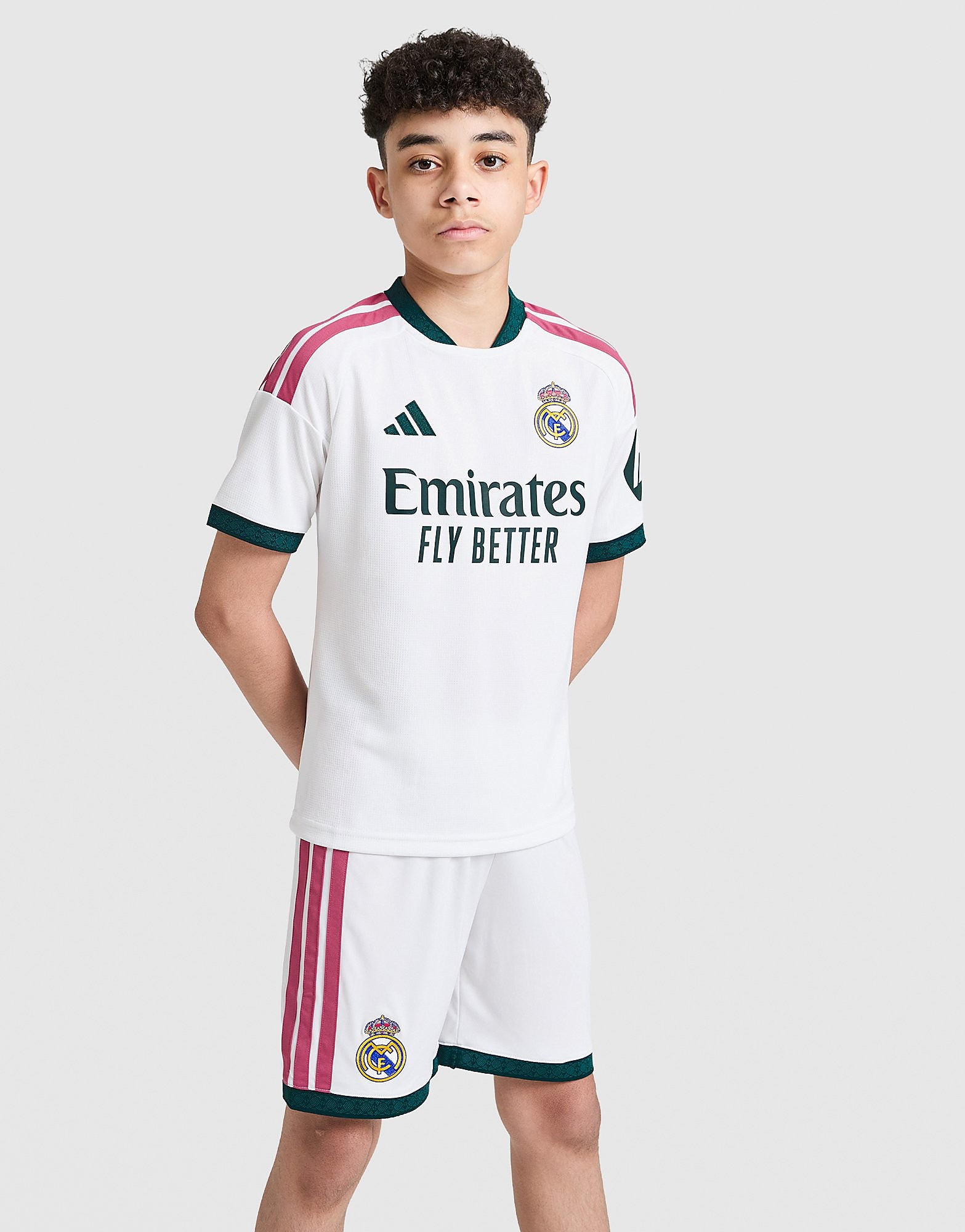 Real Madrid 26/27 Kids Heimshorts, Weiß - unisex - Size: 9-10Y