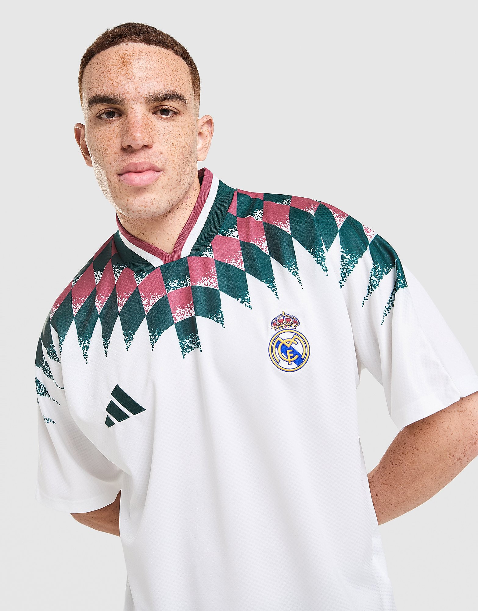 Real Madrid Stadion Shirt - Herren, Weiß - male - Size: L