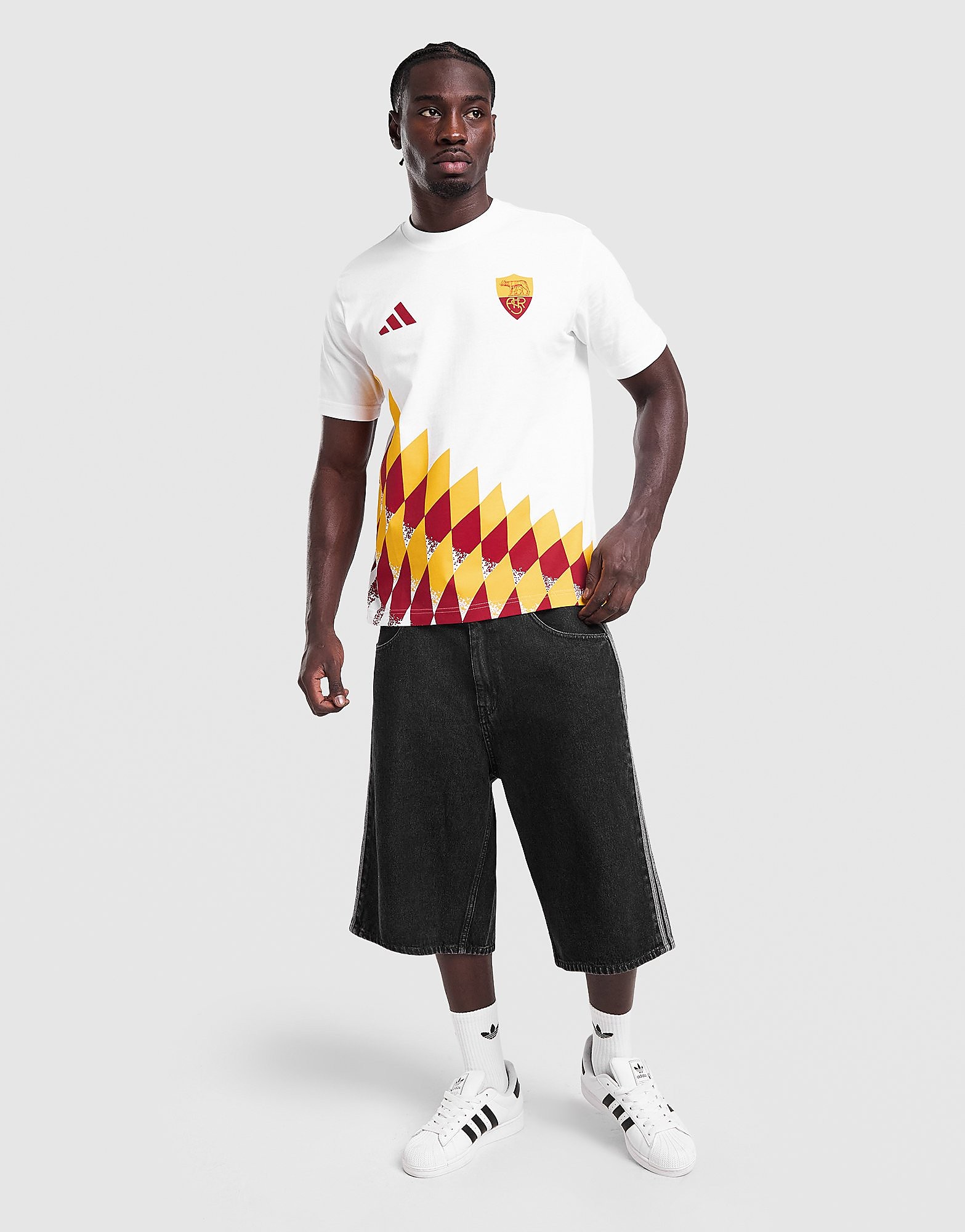 adidas AS Roma Stadium T Shirt