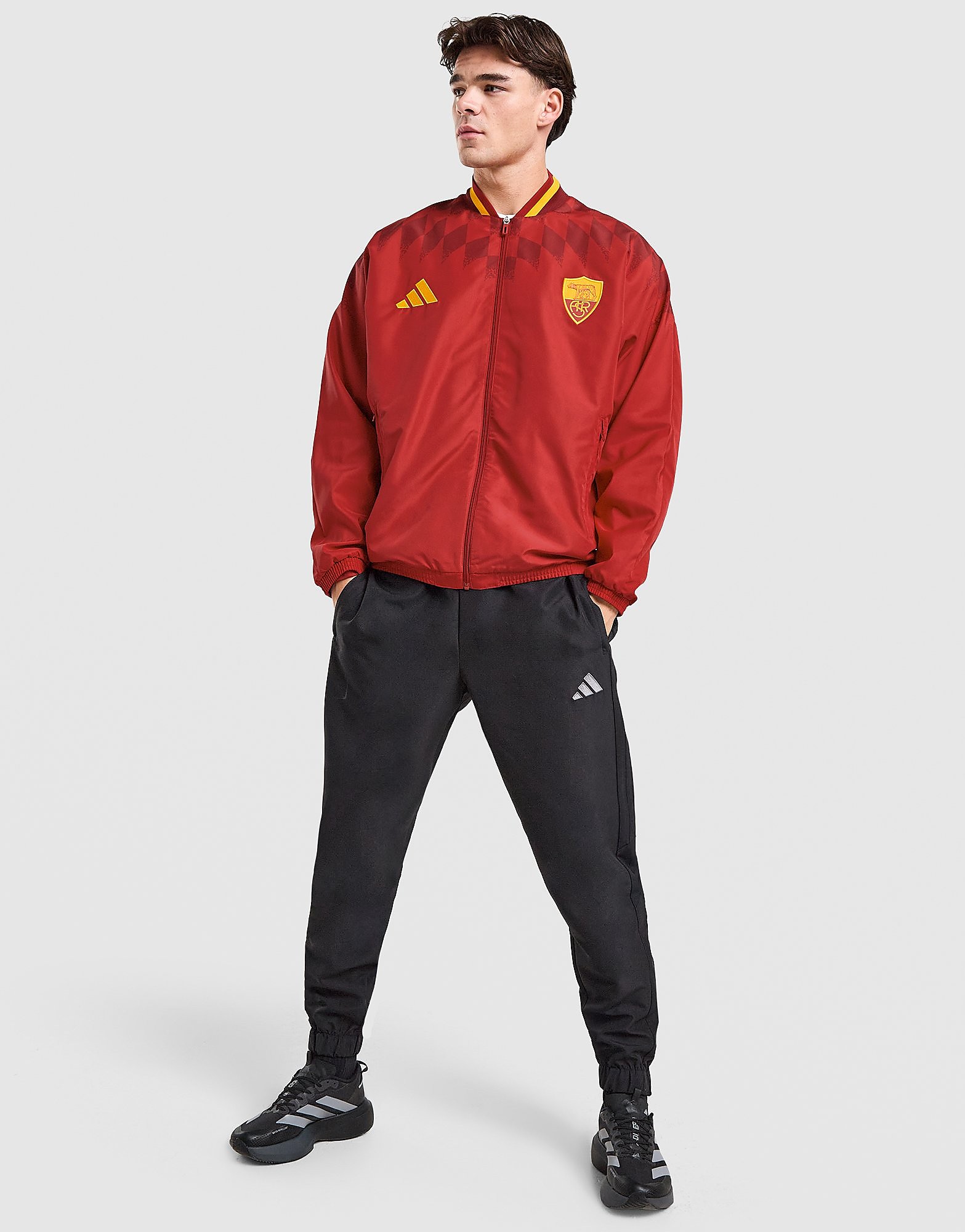 adidas AS Roma Stadium Track Top - Roze- Heren, Roze
