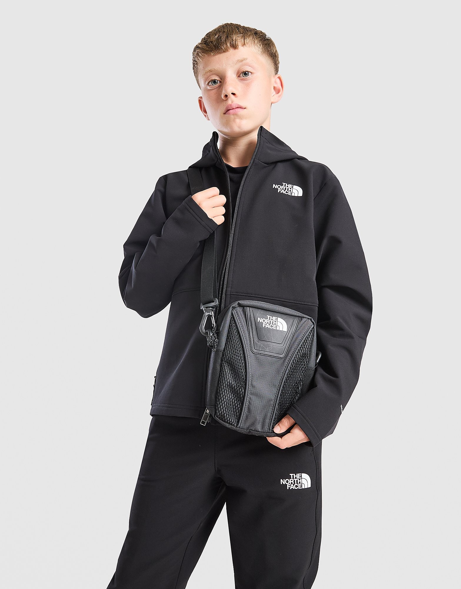The North Face Softshell Jacket Junior - Zwart - Kind, Zwart L