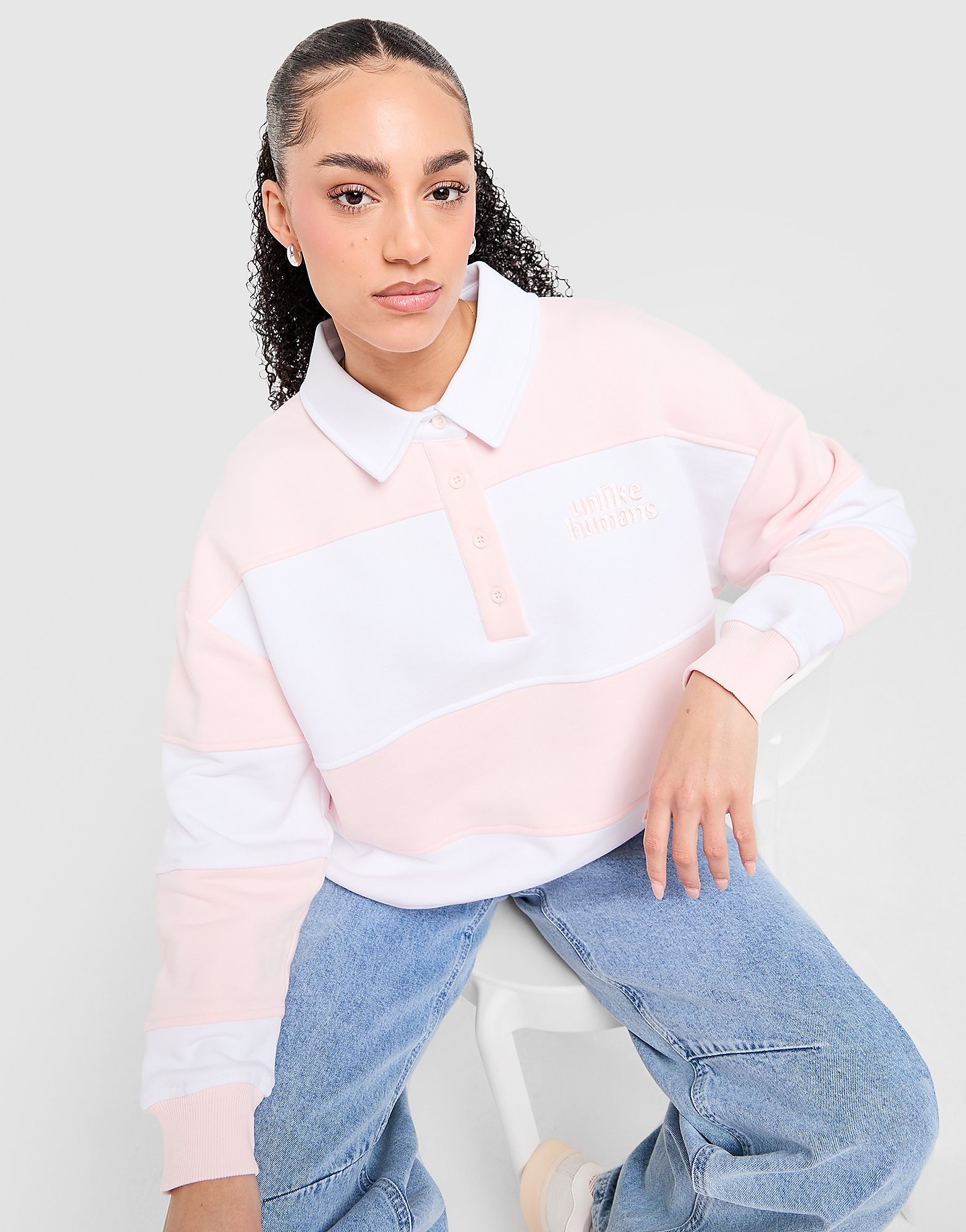 Unlike Humans Panel Polo Shirt