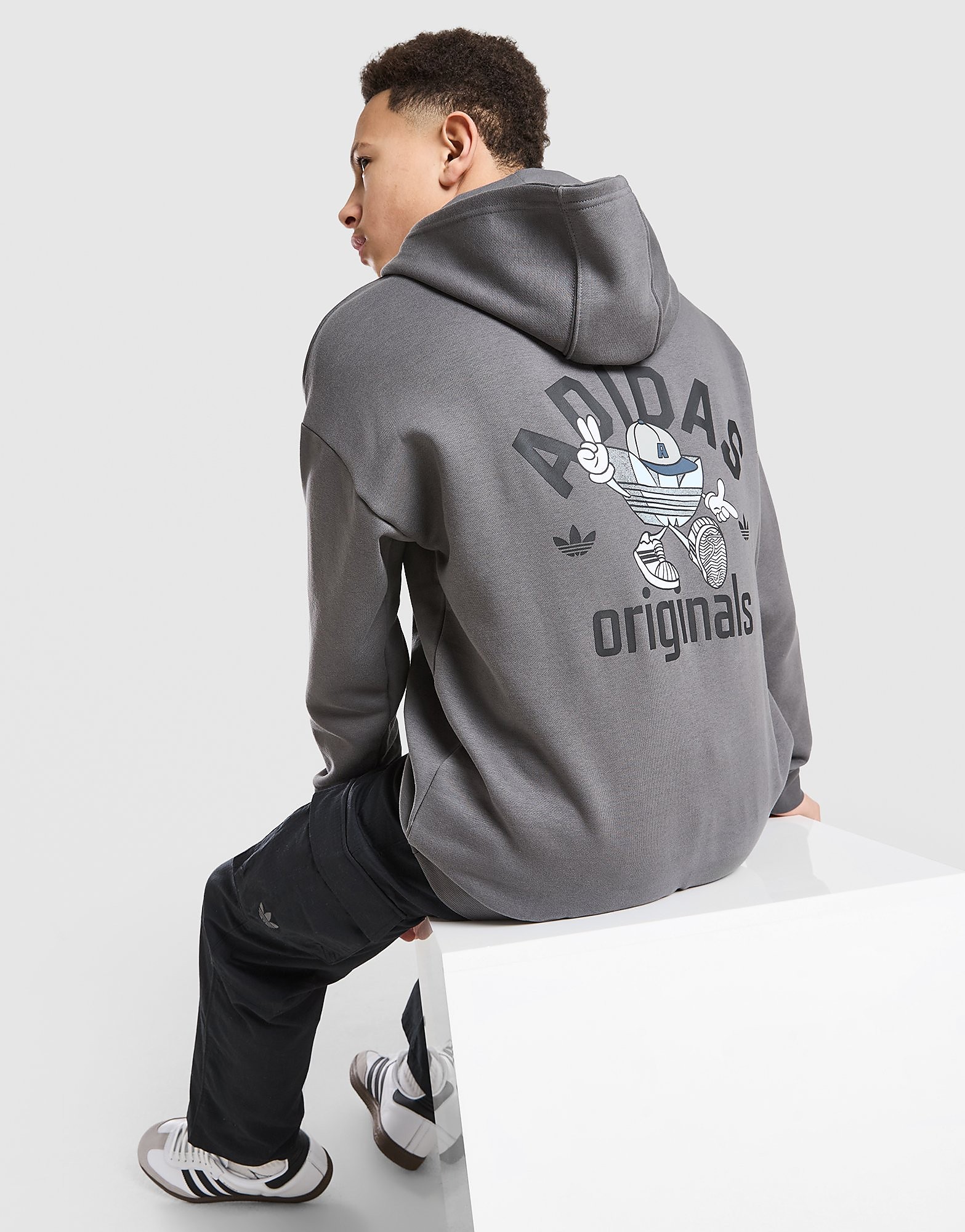 adidas Originals Treffy World Graphic Hoodie Junior - vue 1