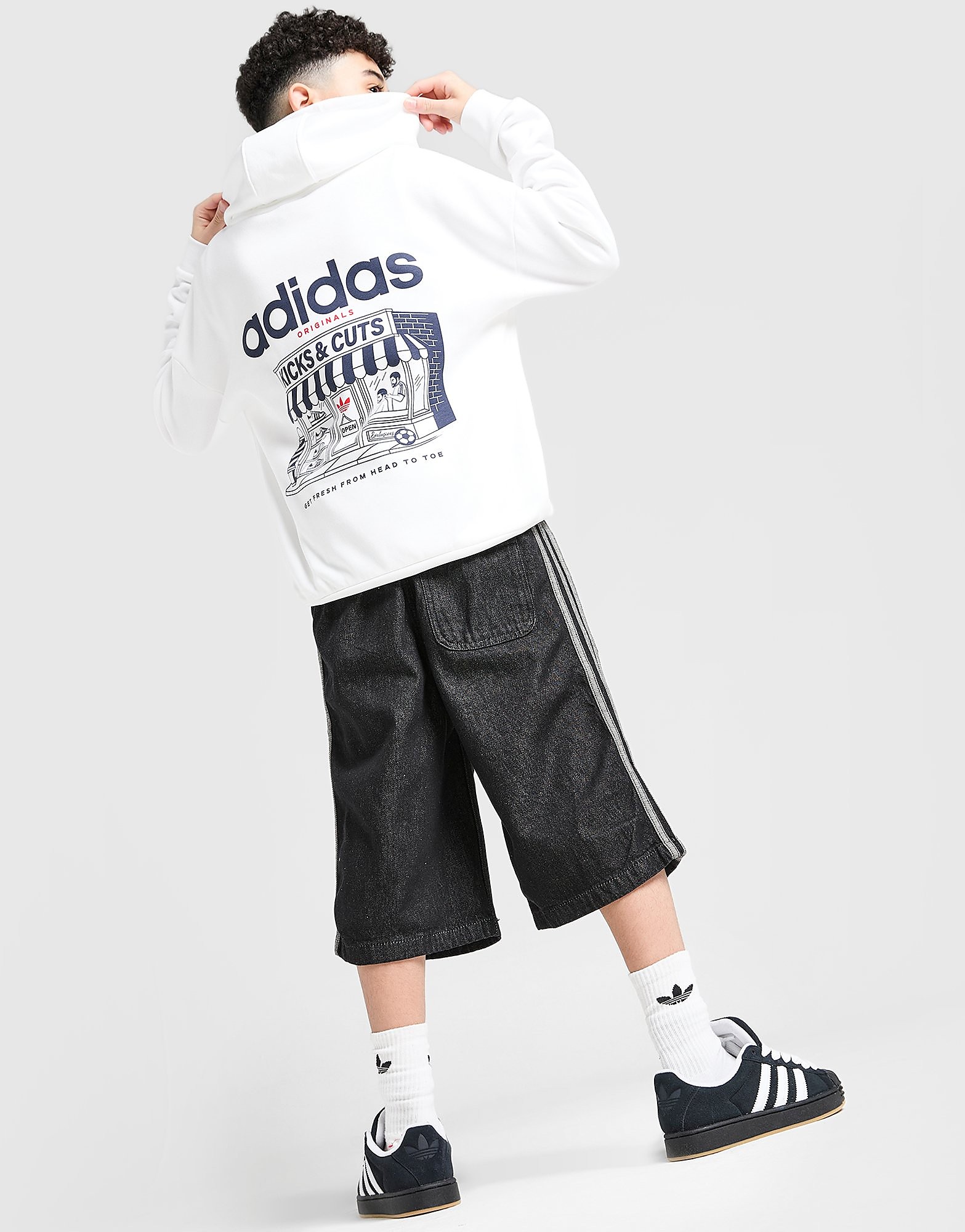 adidas Originals Kicks & Cuts Overhead Hoodie Junior - vue 1
