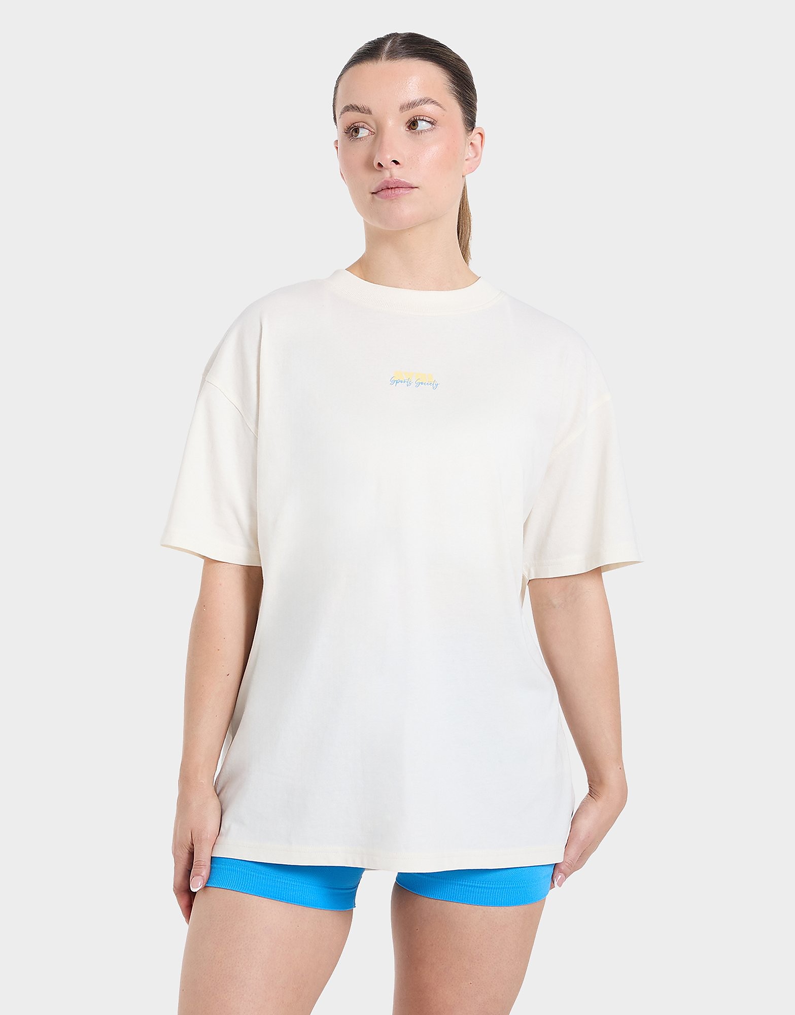 Sport Society T-Shirt - Damen, Weiss - female - Size: M