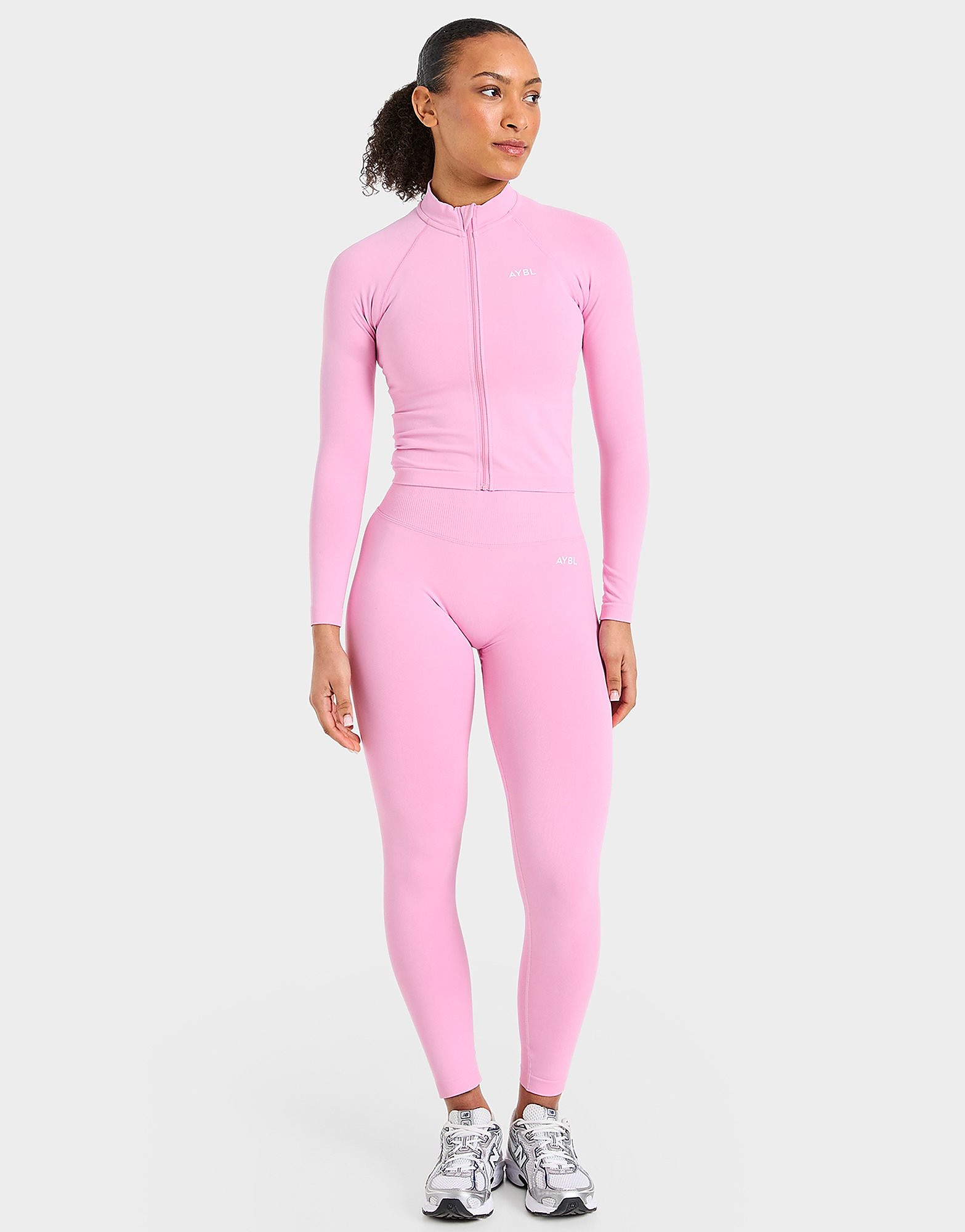 AYBL Enhance Full Zip Seamless Top