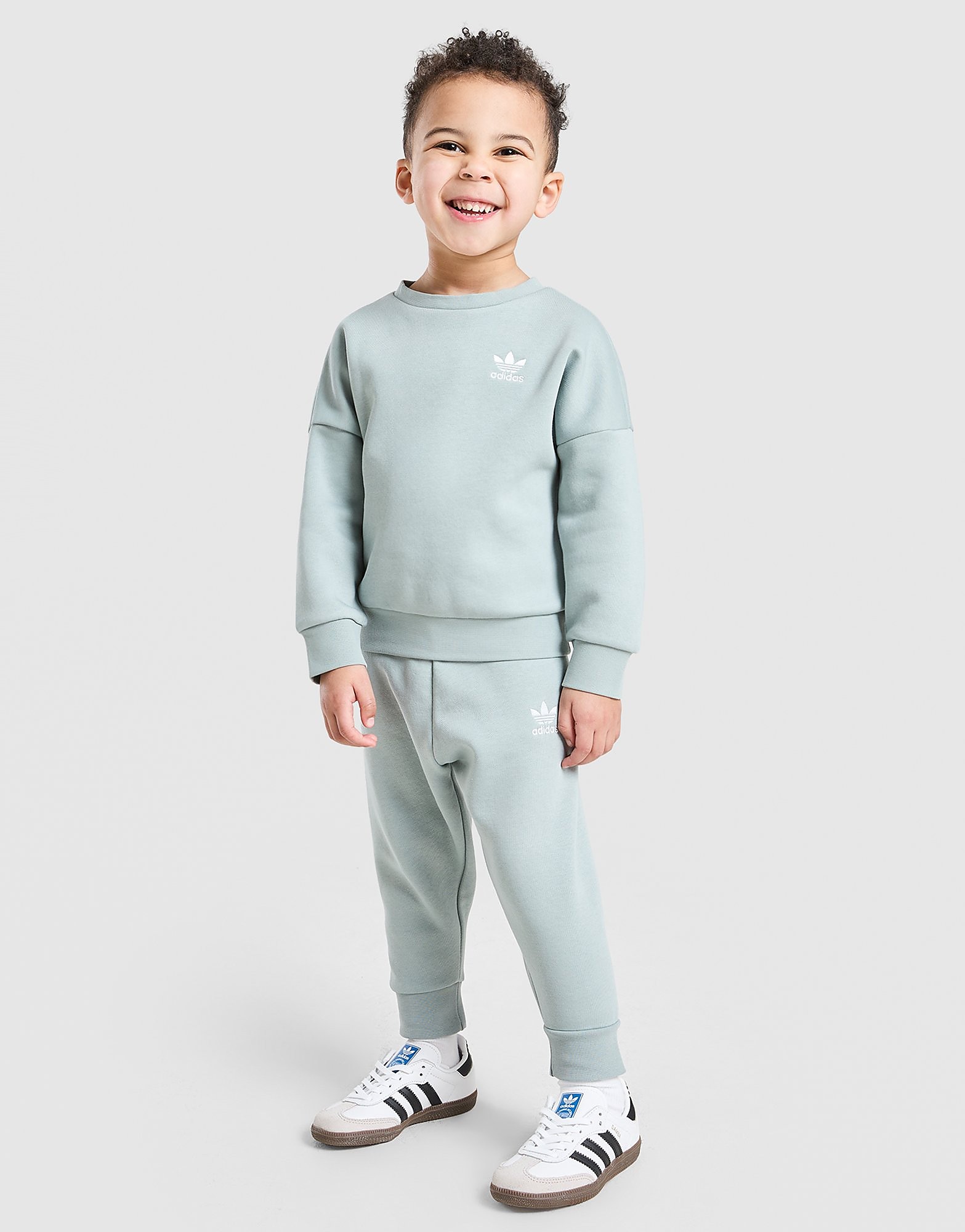 adidas Originals Trefoil Oversized Crew Tracksuit Infant - vue 1