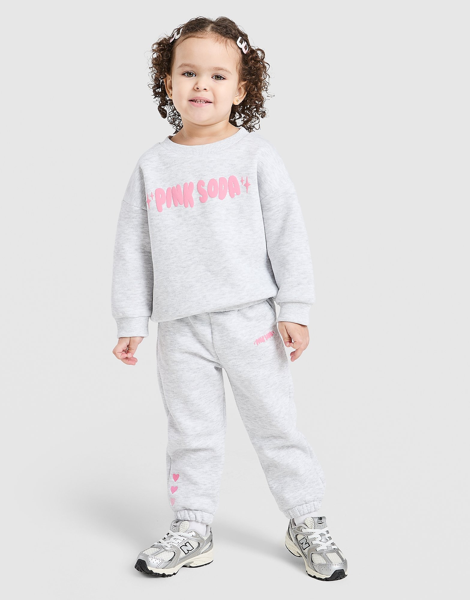 Soda Sport Girls' Fade Crew Tracksuit Infant