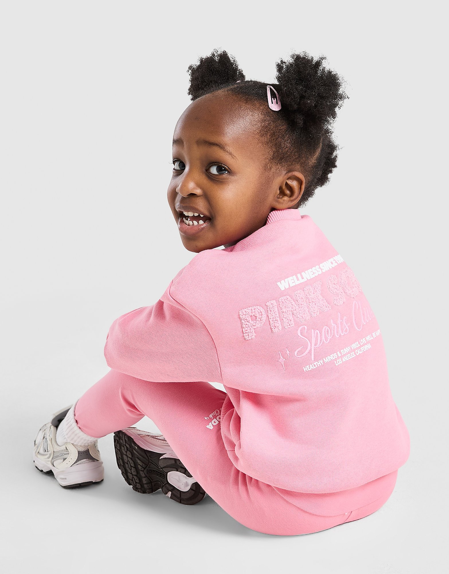 Soda Sport Girls' Crew SweatshirtLeggings Set Infant - vue 1