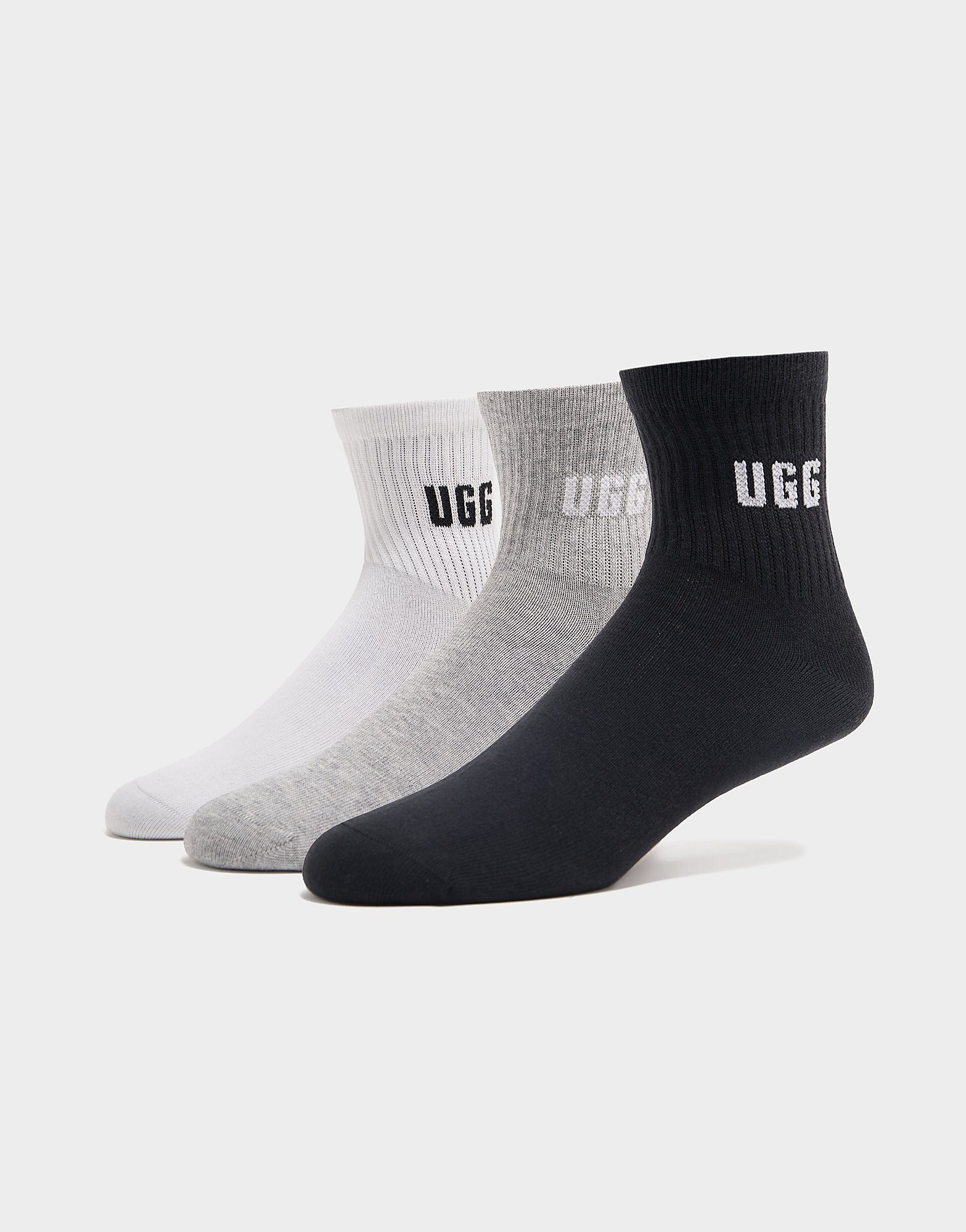 UGG 3 Pack Quarter Socks
