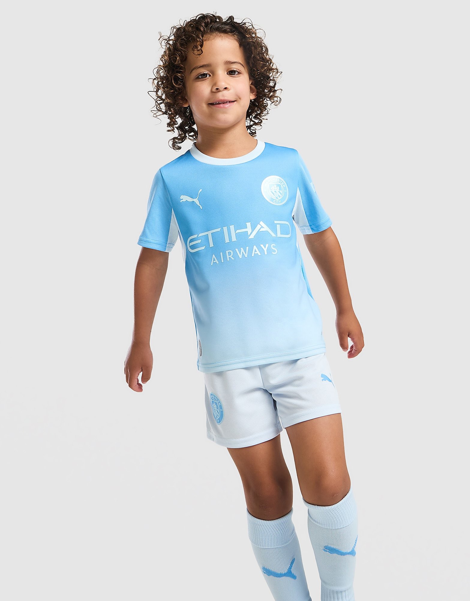 Manchester City FC 2026/27 Home Kit Children, Blau - unisex - Size: 3-4Y