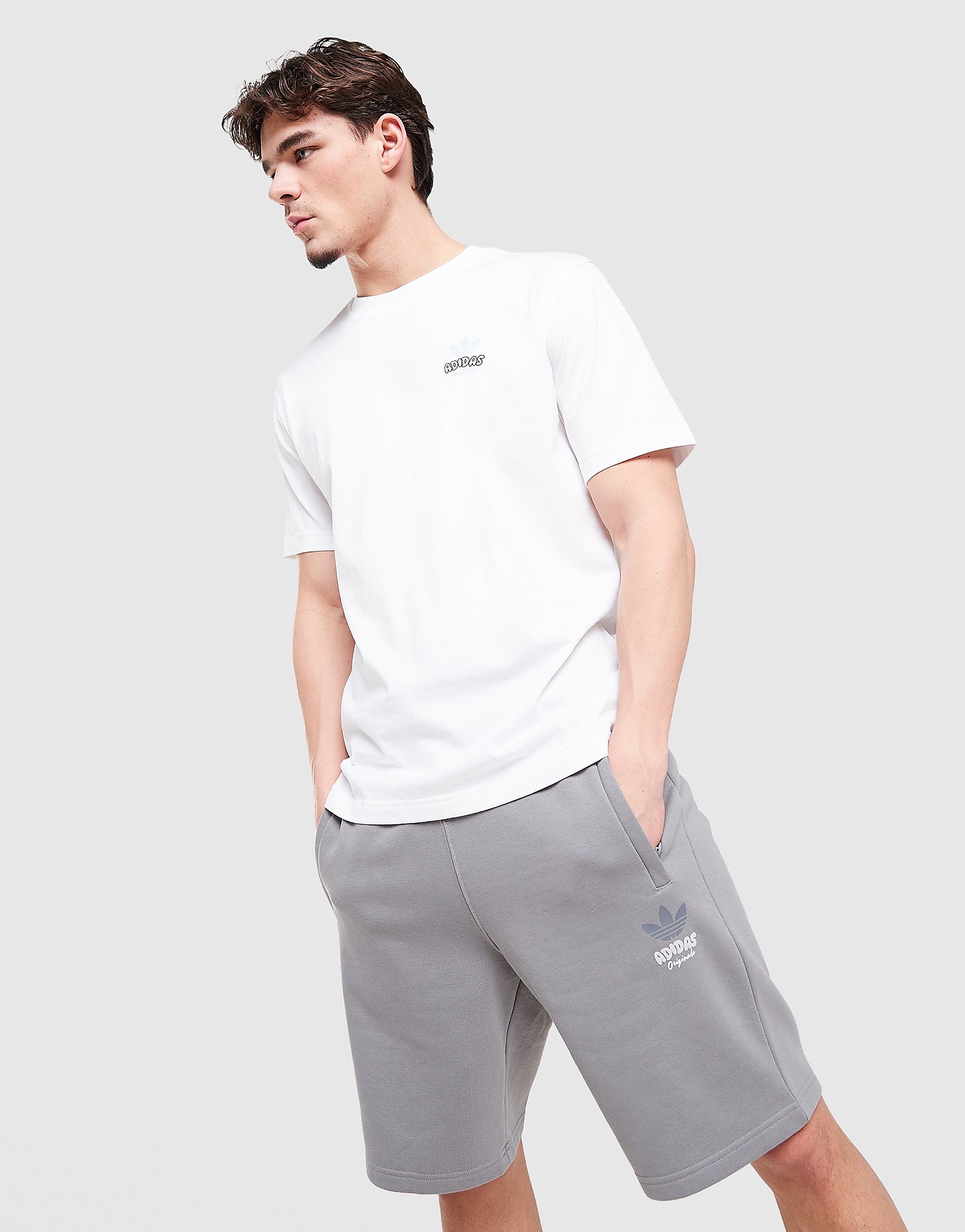 adidas Originals Trefoil Bubble Shorts - vue 1