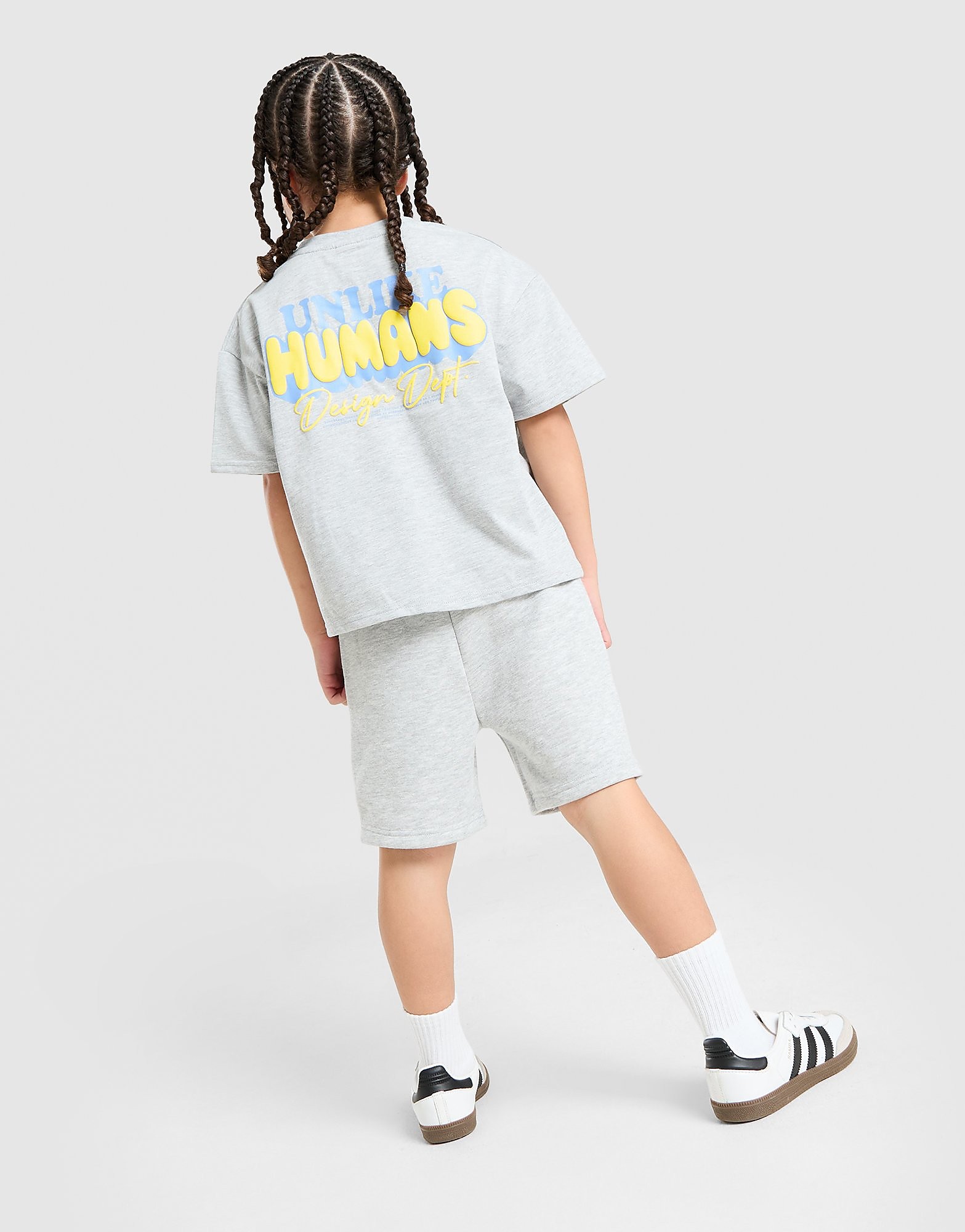 Unlike Humans Design Dept. T ShirtShorts Set Children - vue 1