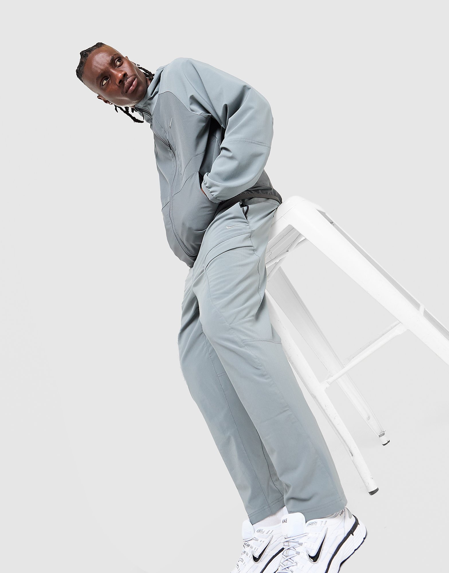 Nike Veelzijdige cargobroek met Dri-FIT voor heren Unlimited Grijs- Heren Grijs