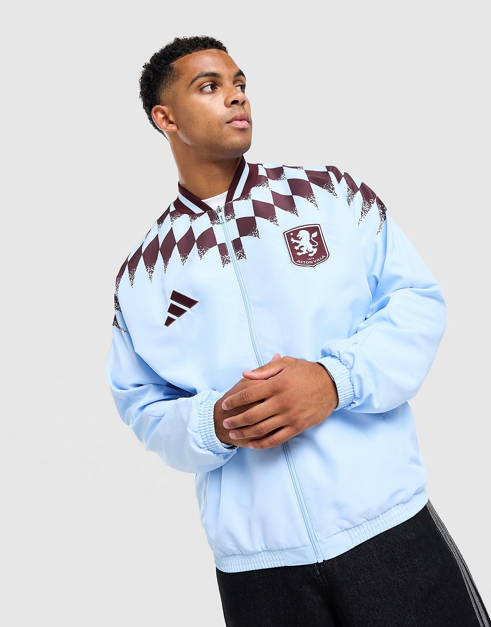 adidas Aston Villa Fc Stadium Sportjack - Blauw- Heren, Blauw