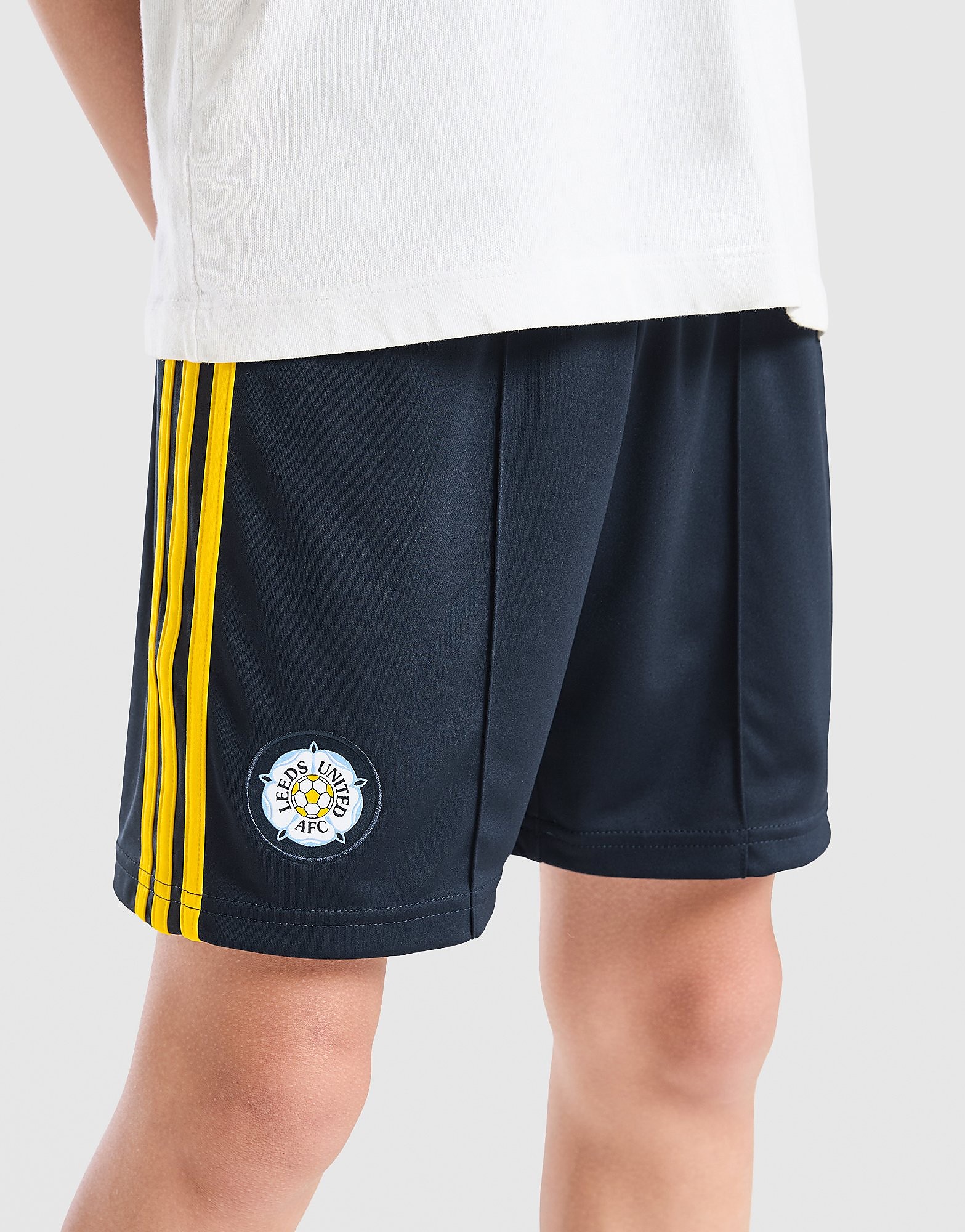 Leeds United FC 2026/27 Away Shorts Junior - Blu, blu blu Bambino taglia 7-8Y