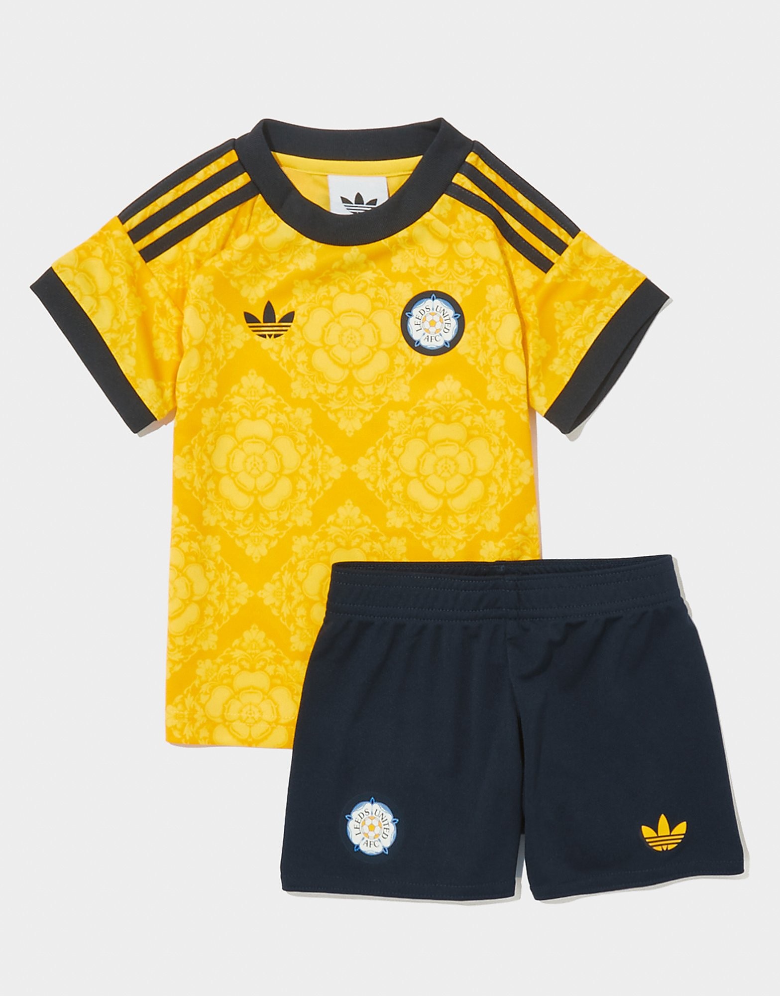 Leeds United FC 2026/27 Away Kit Infant - Giallo, giallo giallo Bambino taglia 12-18M