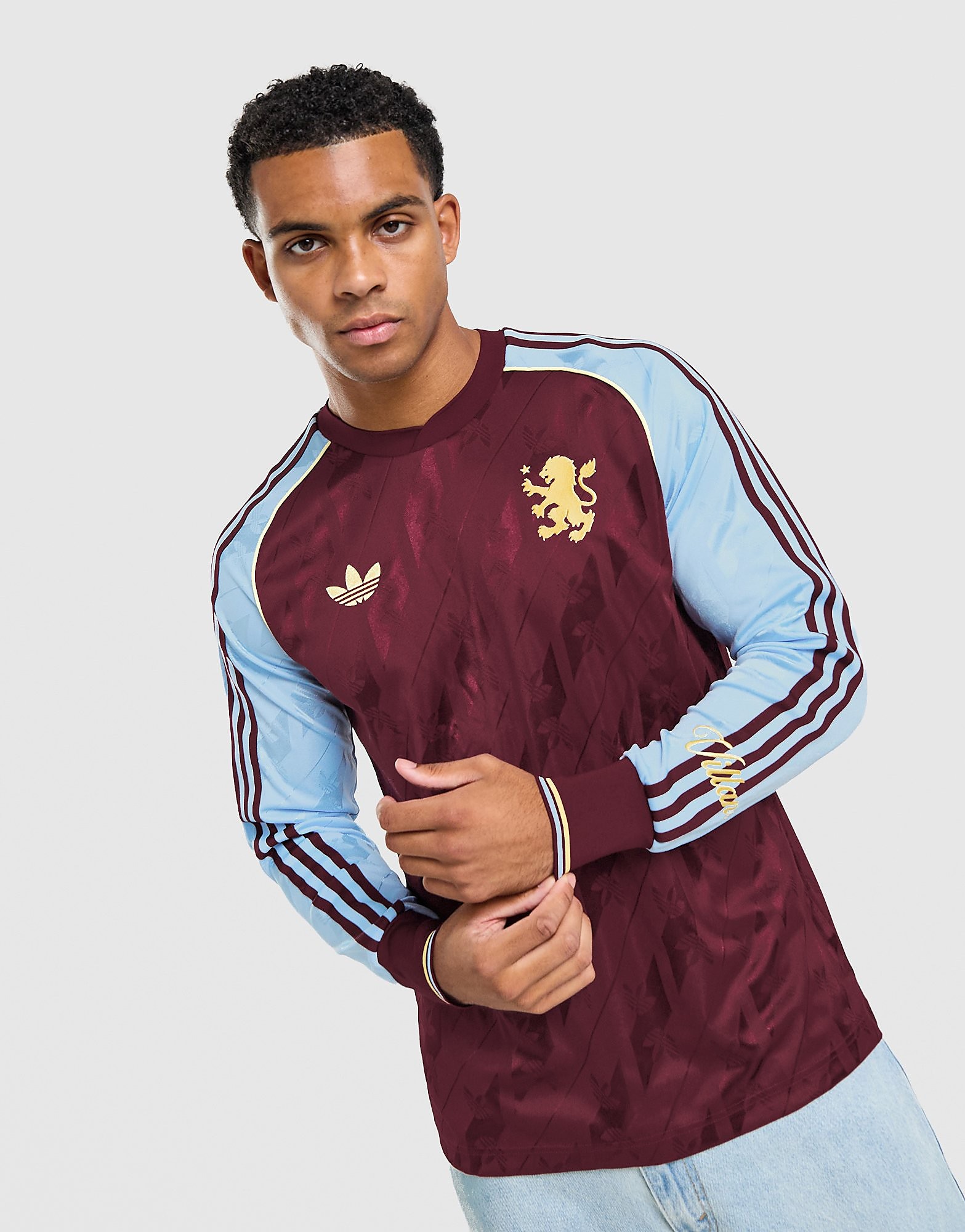 adidas Originals Aston Villa FC OG Shirt - Rood- Heren, Rood XL