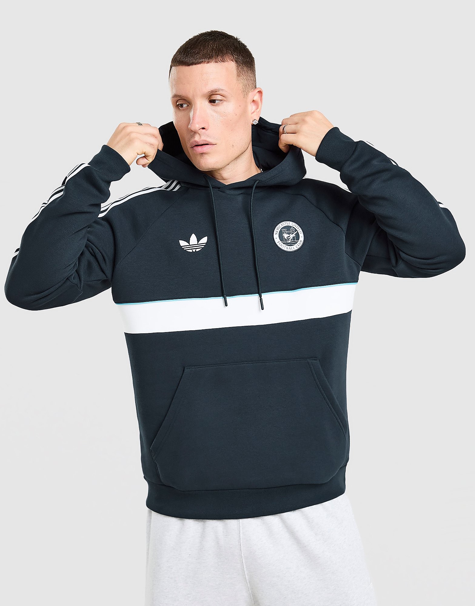 adidas Originals Newcastle United FC OG Hoodie - Blauw- Heren, Blauw