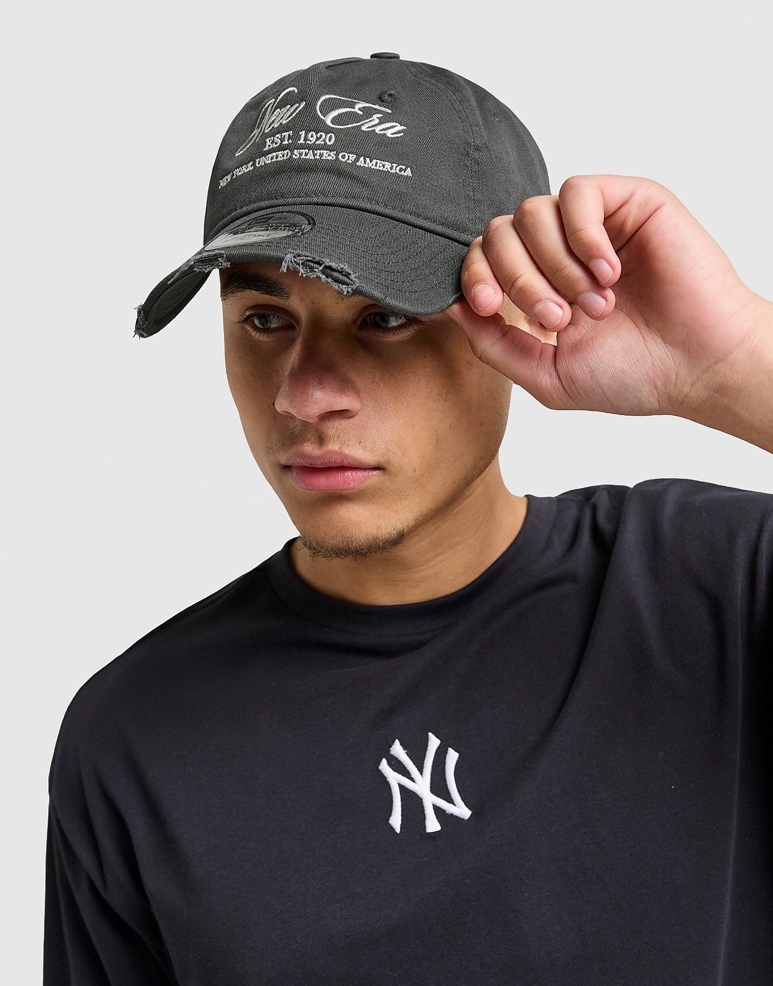 Womens Script 9TWENTY Cap - Nero, nero nero Uomo taglia