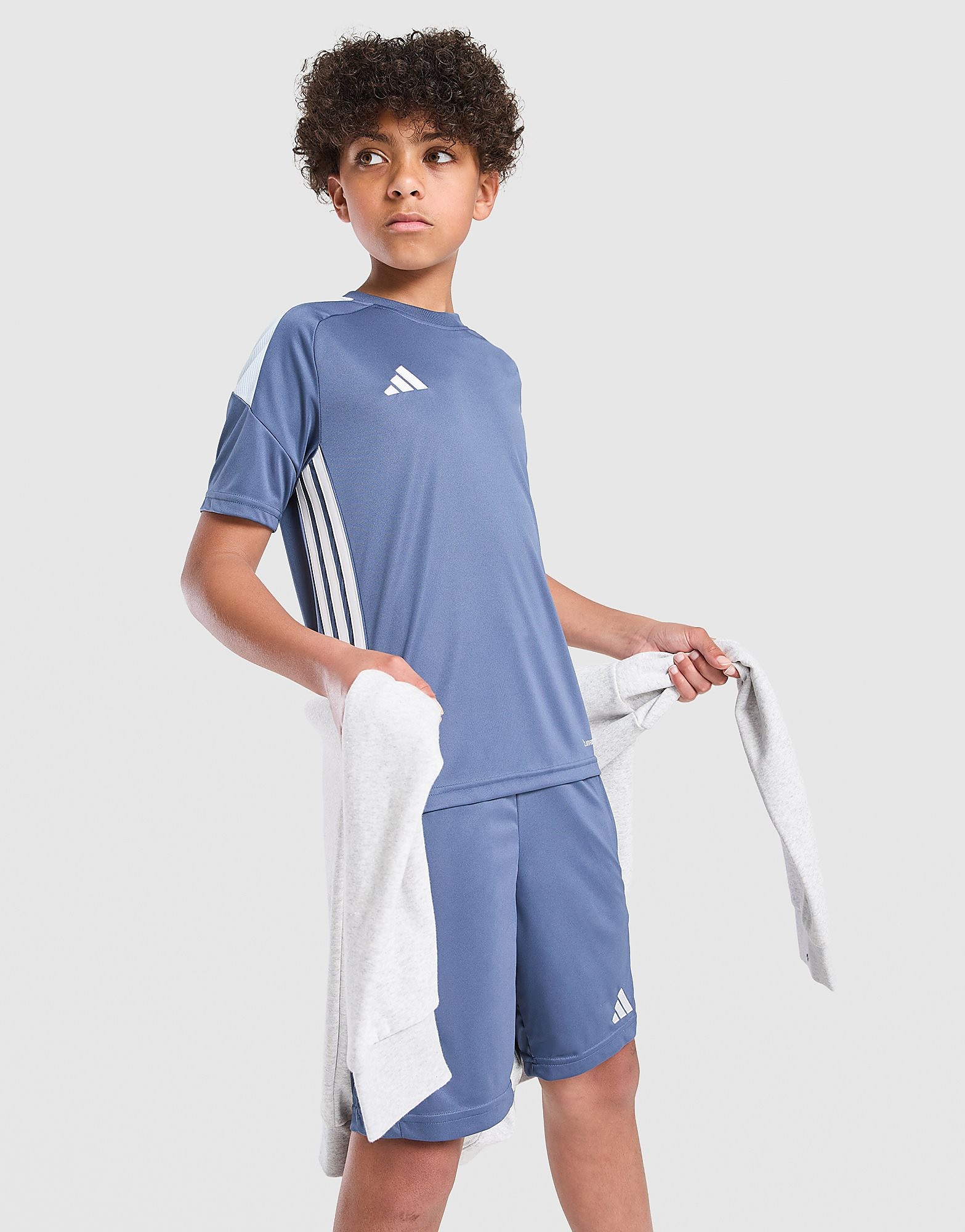 Tiro 26 Essentials Kids Trikot, Blau - unisex - Size: 9-10Y