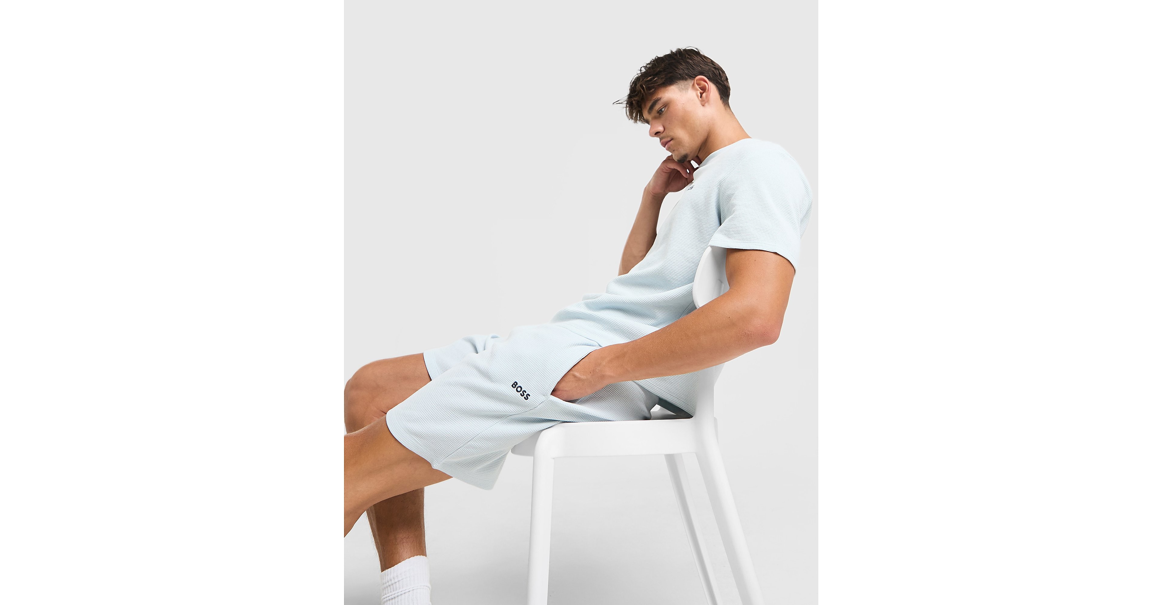 Boss Waffle pyjama shorts herr – bild 5