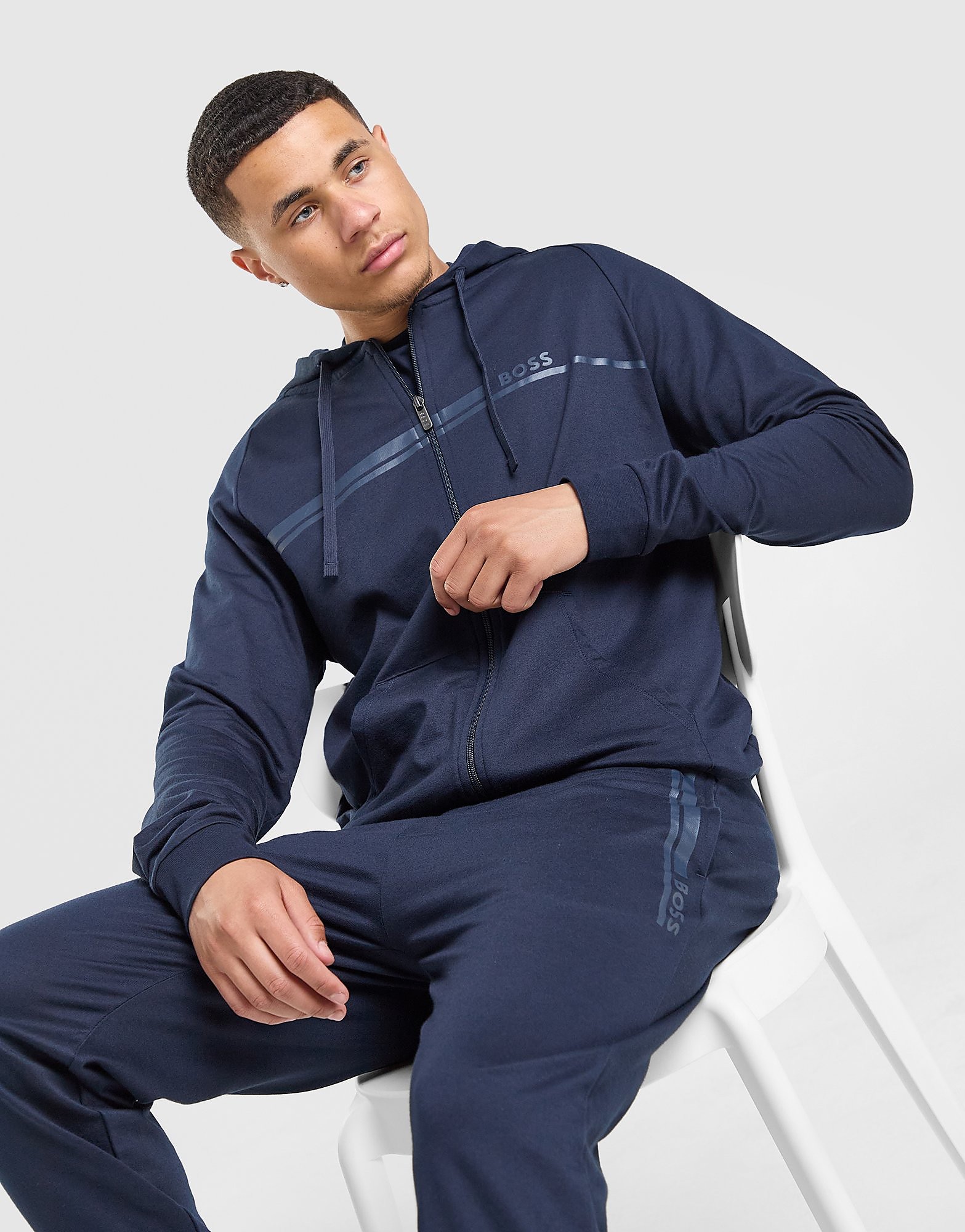 Authentic Full Zip Hoodie - Herren, Blau