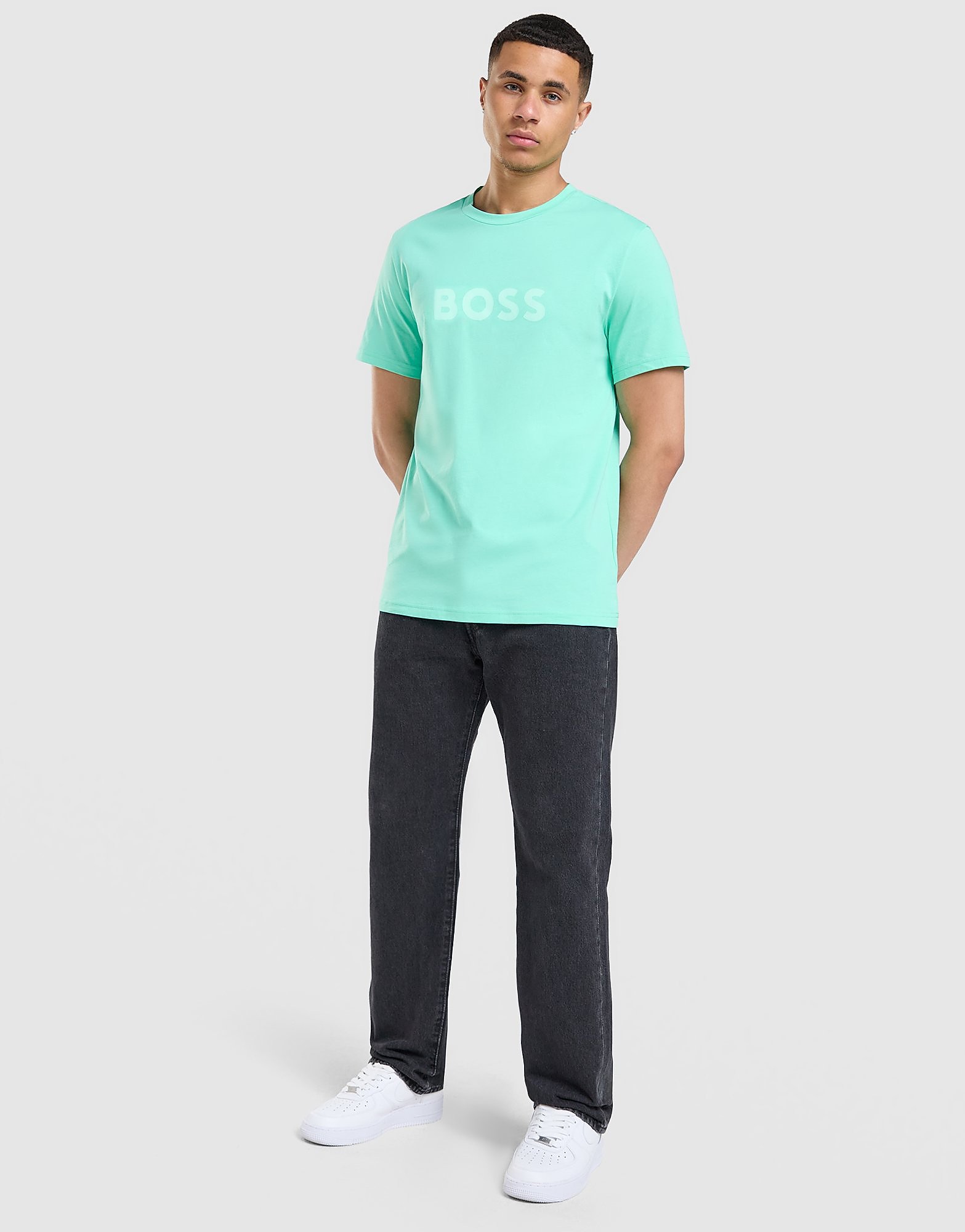 BOSS Basic T-Shirt - Herren, Grün